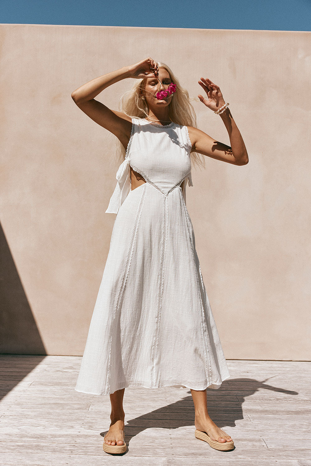 bardot aurelia maxi dress Aurelia Cutout Maxi Dress