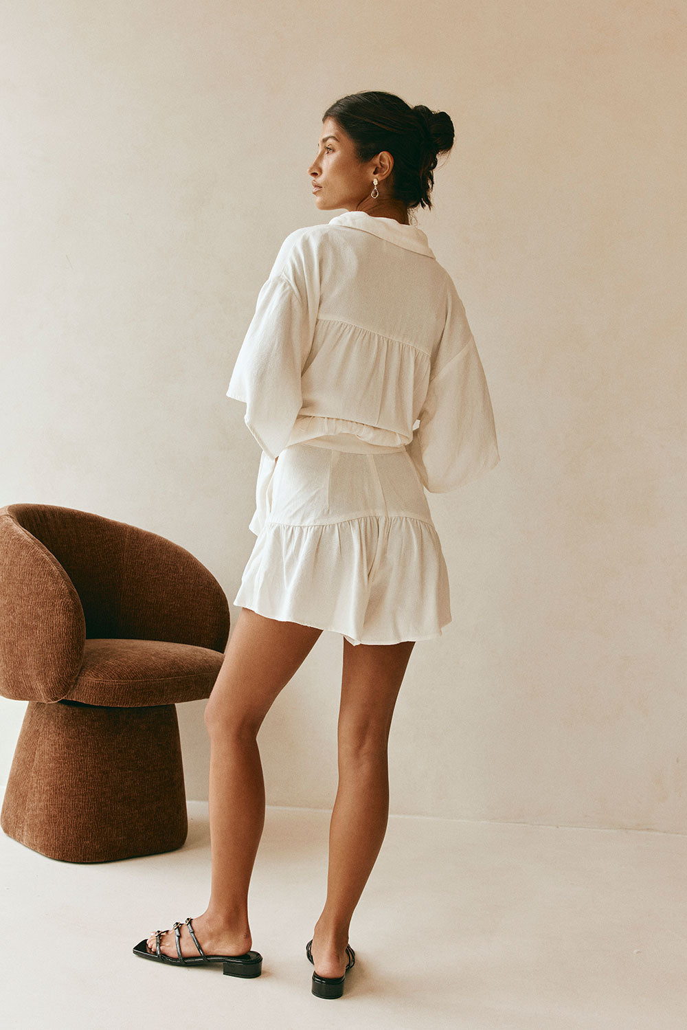 Luna Shorts - White
