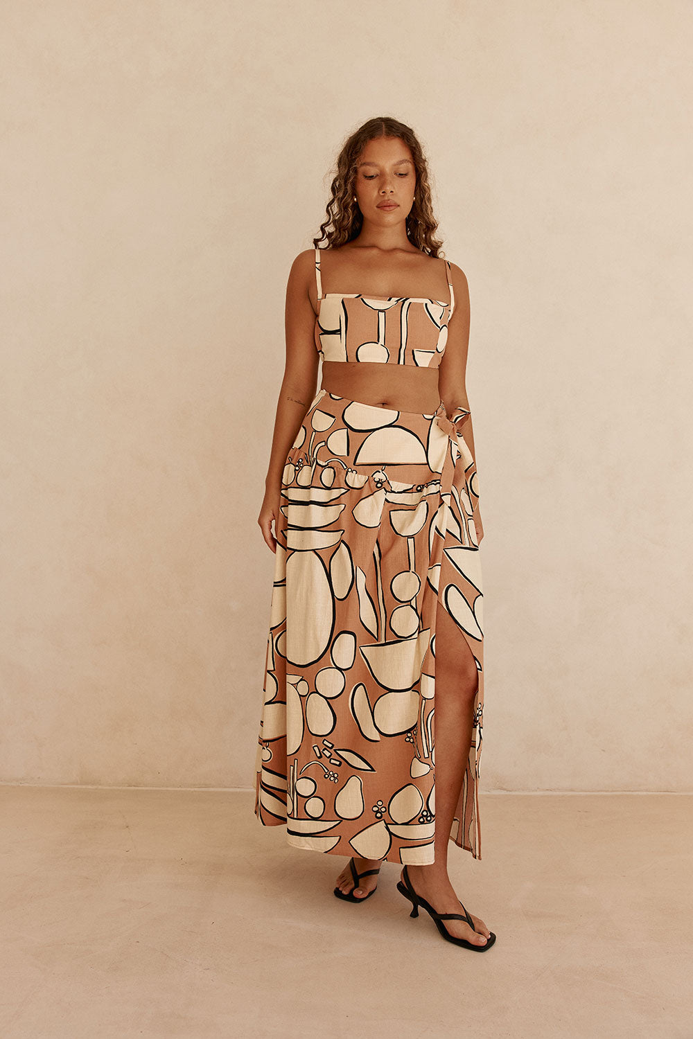 SAMPLE-Tahaa Skirt - Barrosa