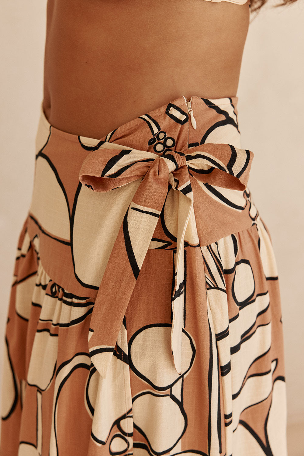 SAMPLE-Tahaa Skirt - Barrosa