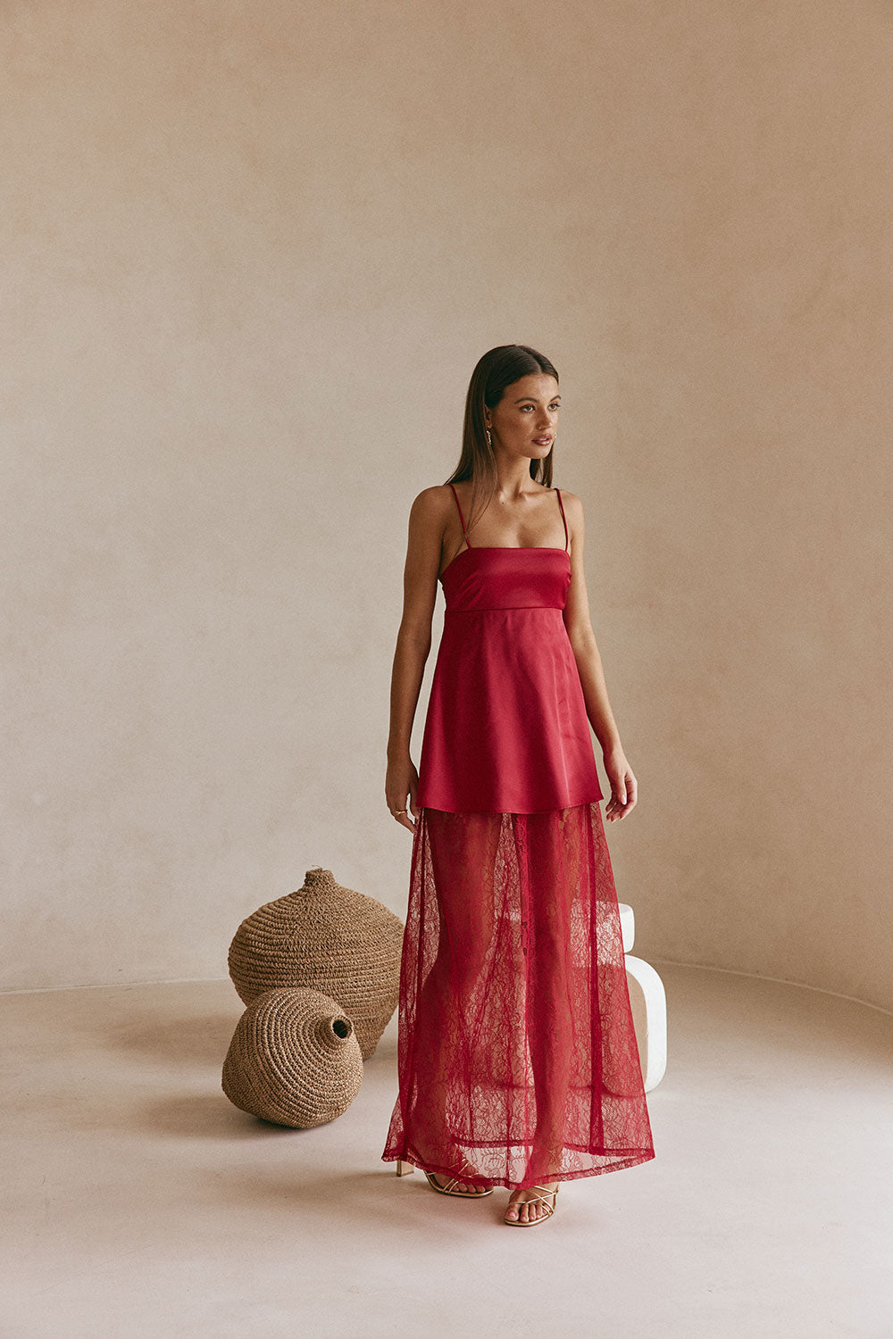 Dove Dress - Red