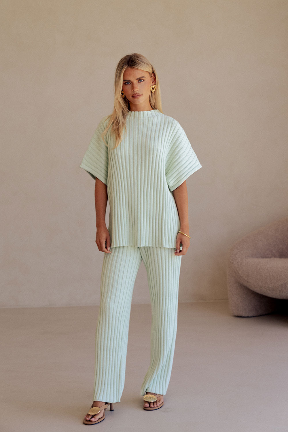 Celine Top - Mint