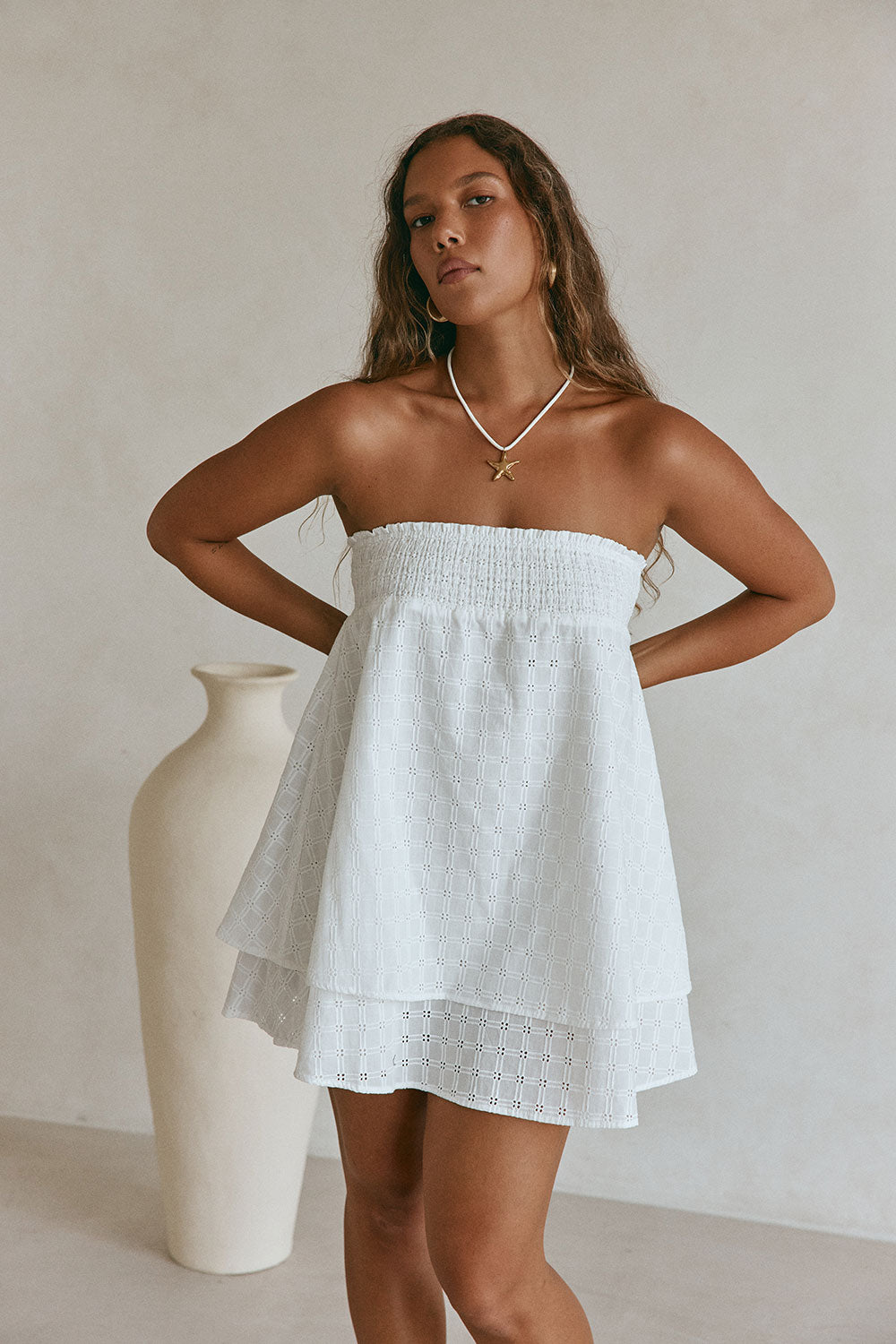 SAMPLE-Rocio Dress - Lattice