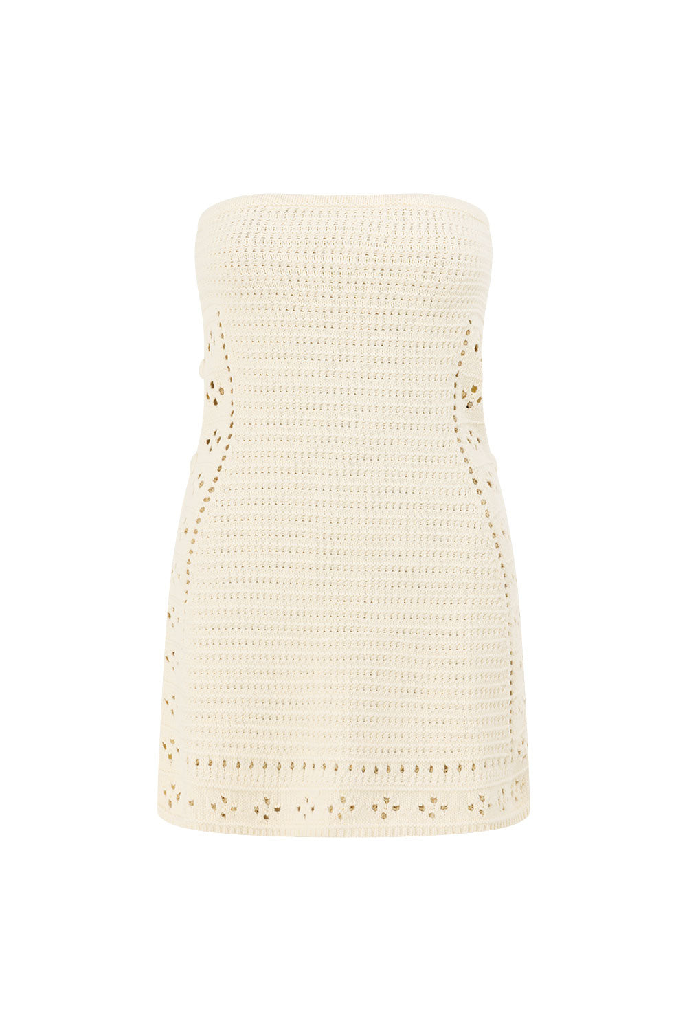 Octavia Knit Dress - Cream