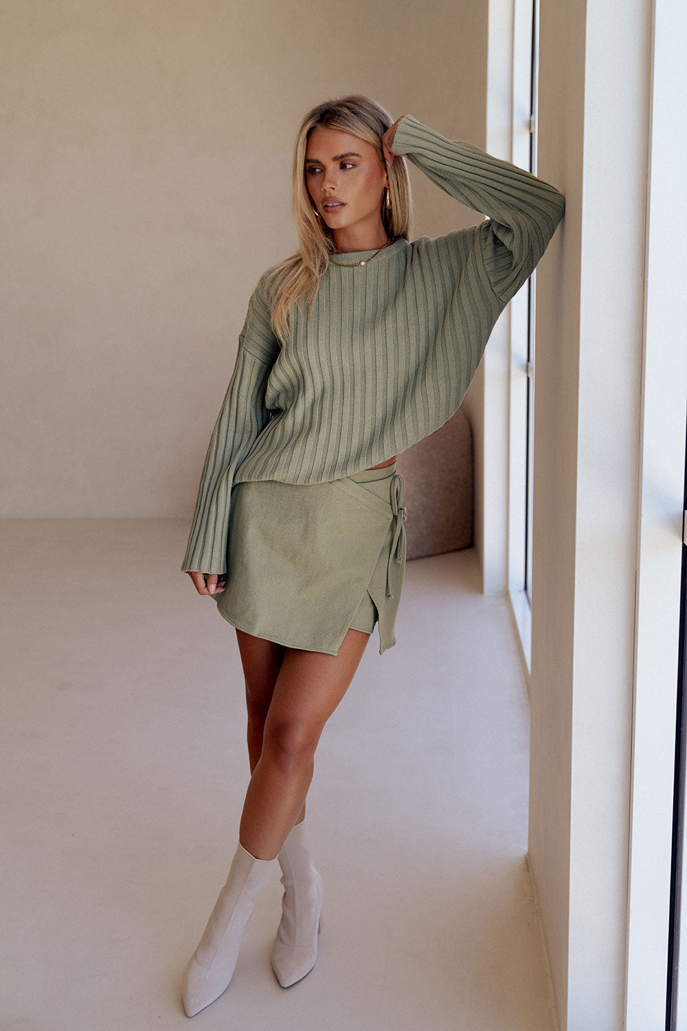 SAMPLE-Jali Top - Green
