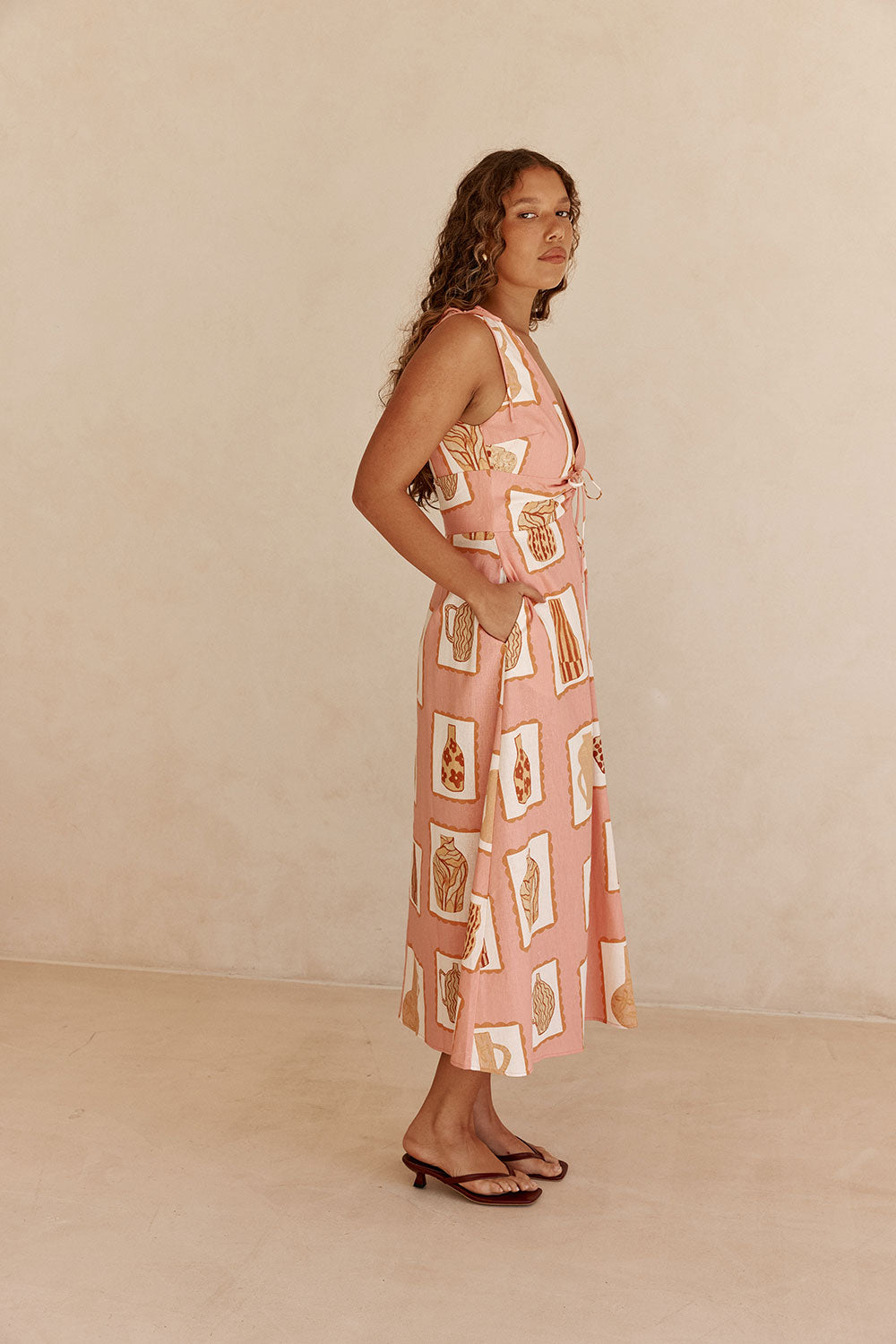 SAMPLE-Mira Dress - Florero