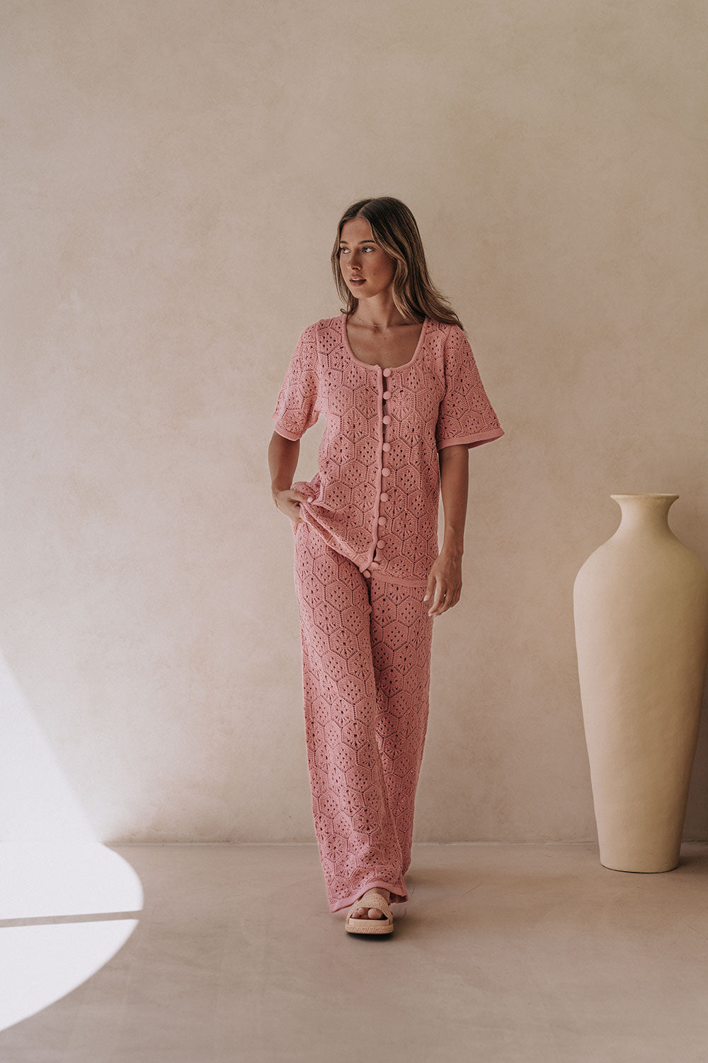 Umiko Pants - Blush