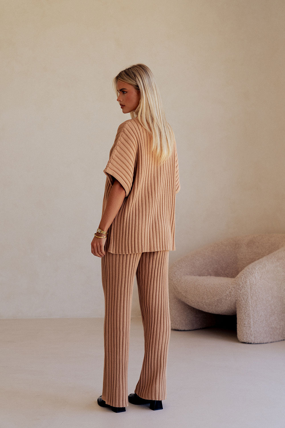 Celine Top - Apricot