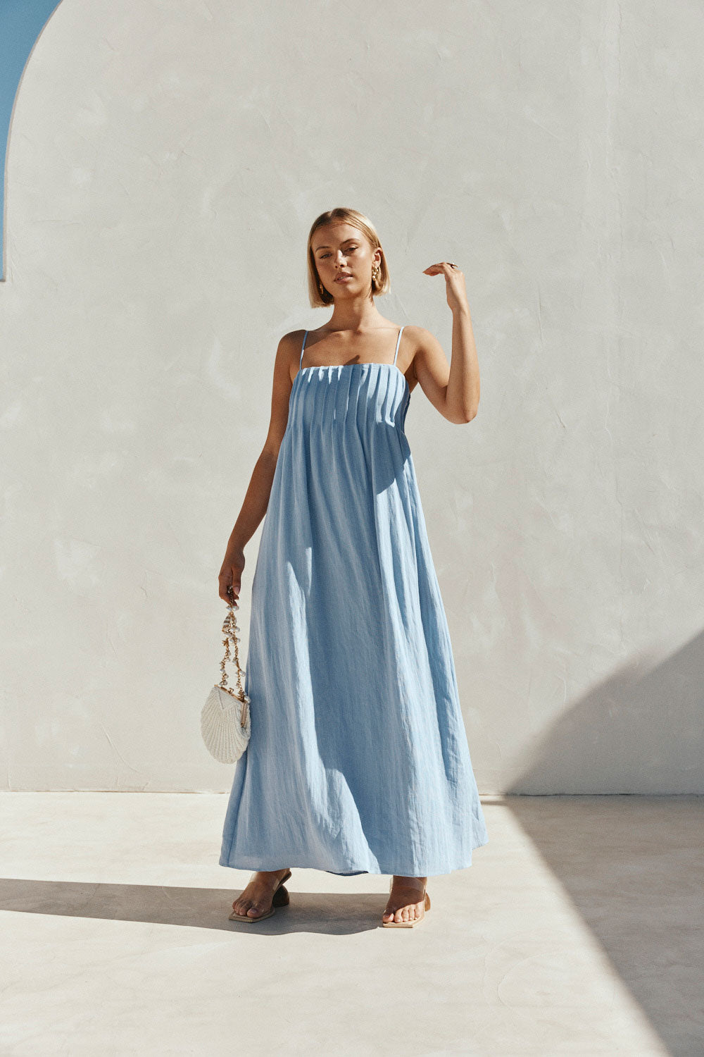 Ada Dress - Blue