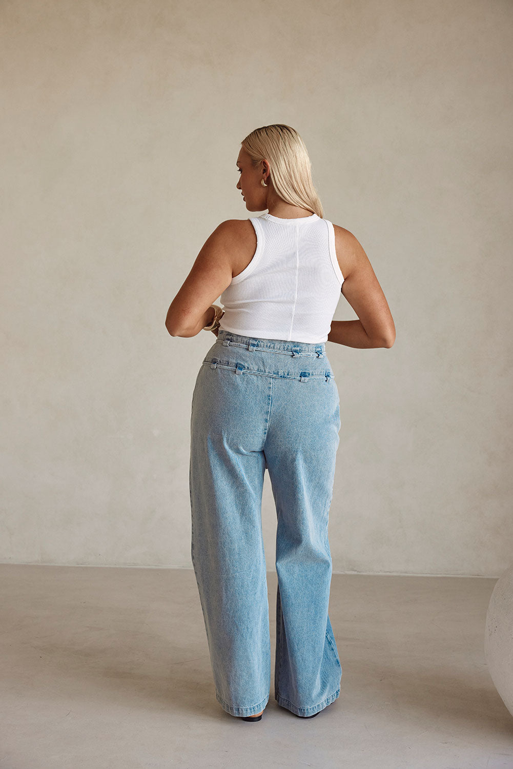 SAMPLE-Jaicee Pants - Denim