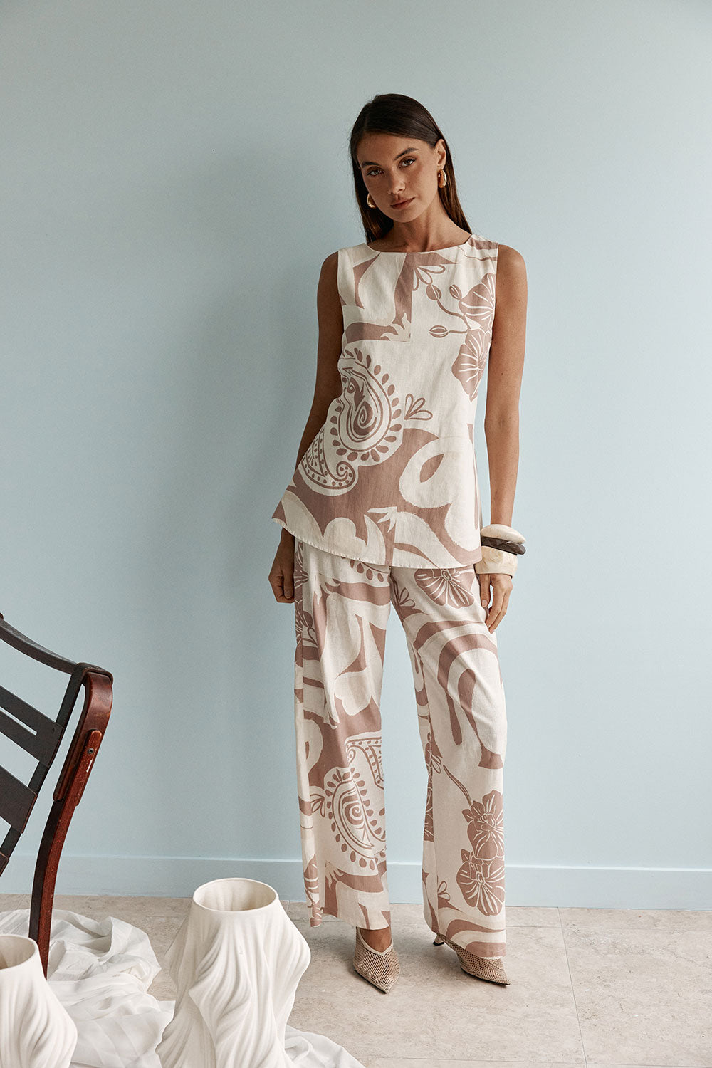 Emani Pants - Paisley Sunset