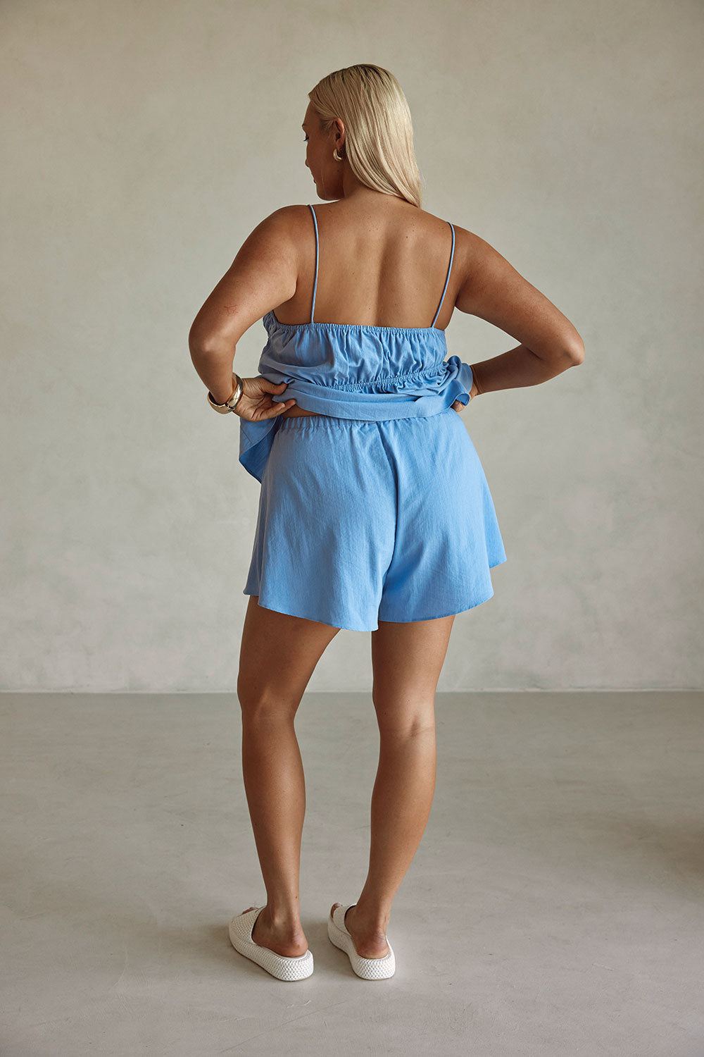 Octavia Shorts - Blue