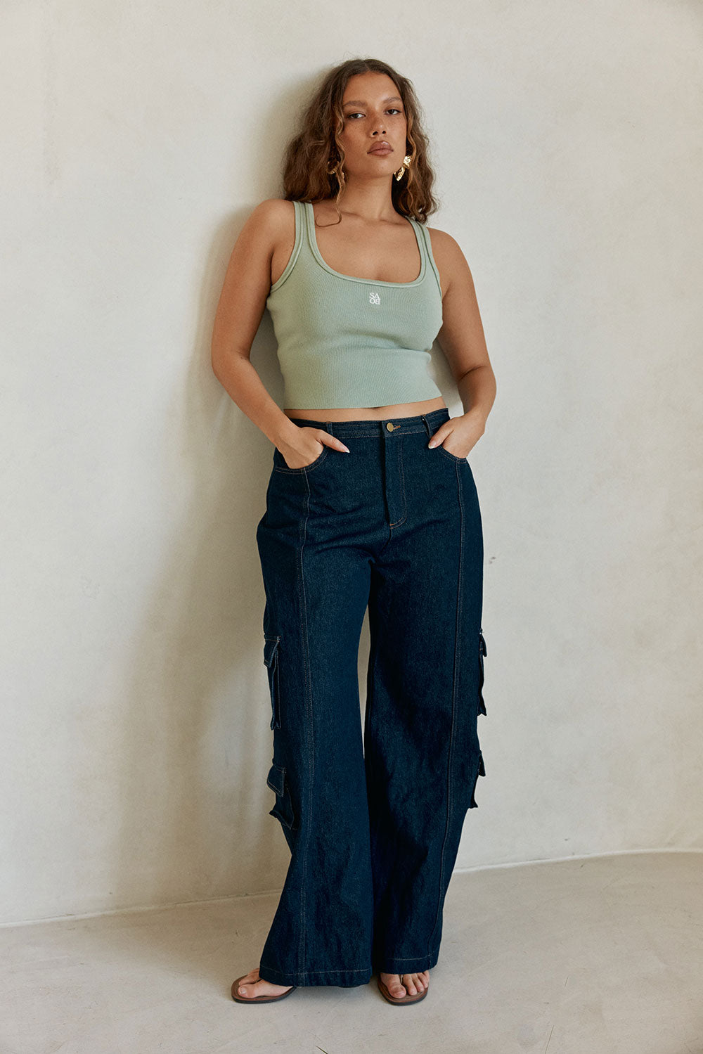 Jaida Top - Seafoam