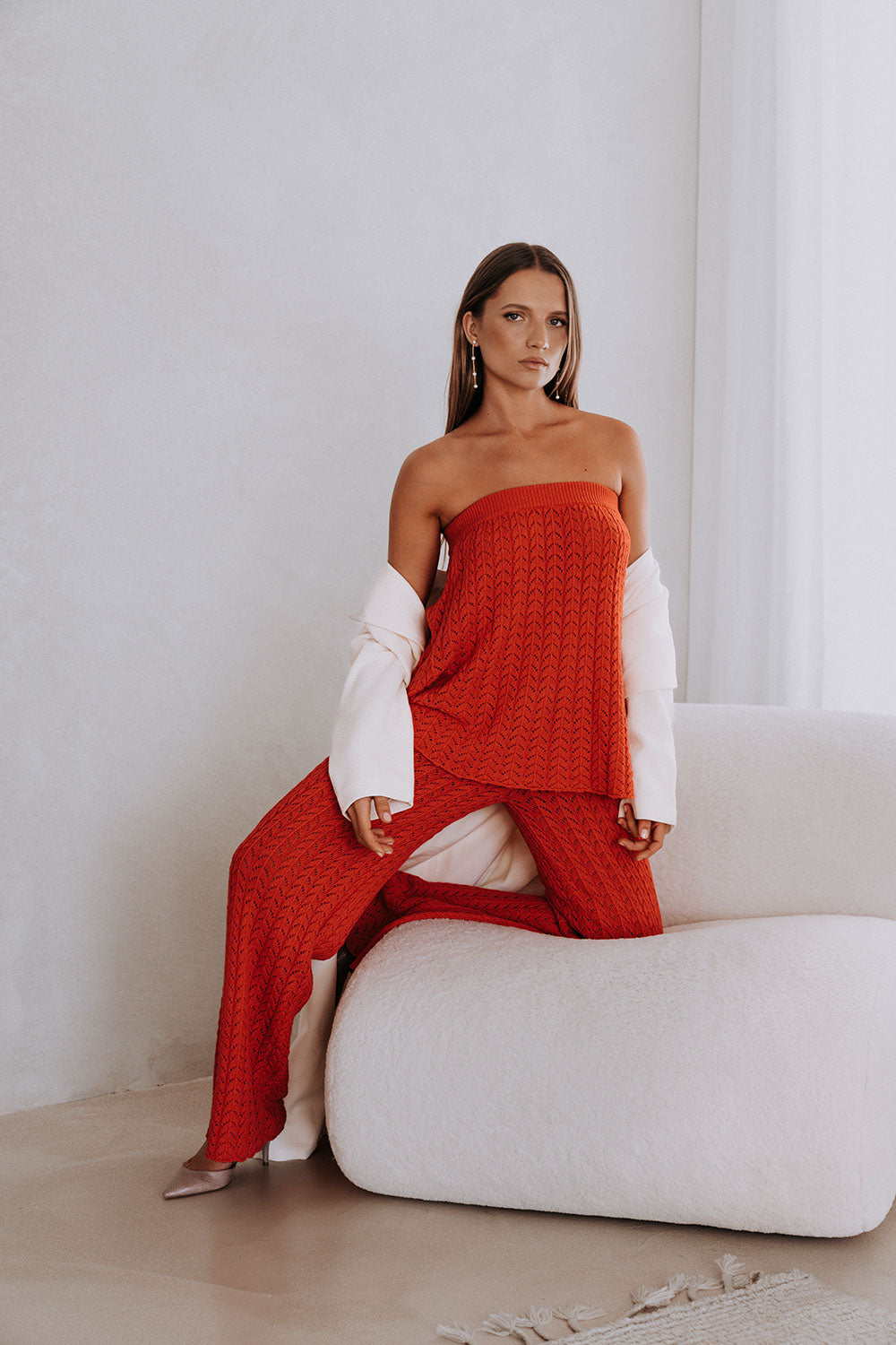 Athena Top - Red