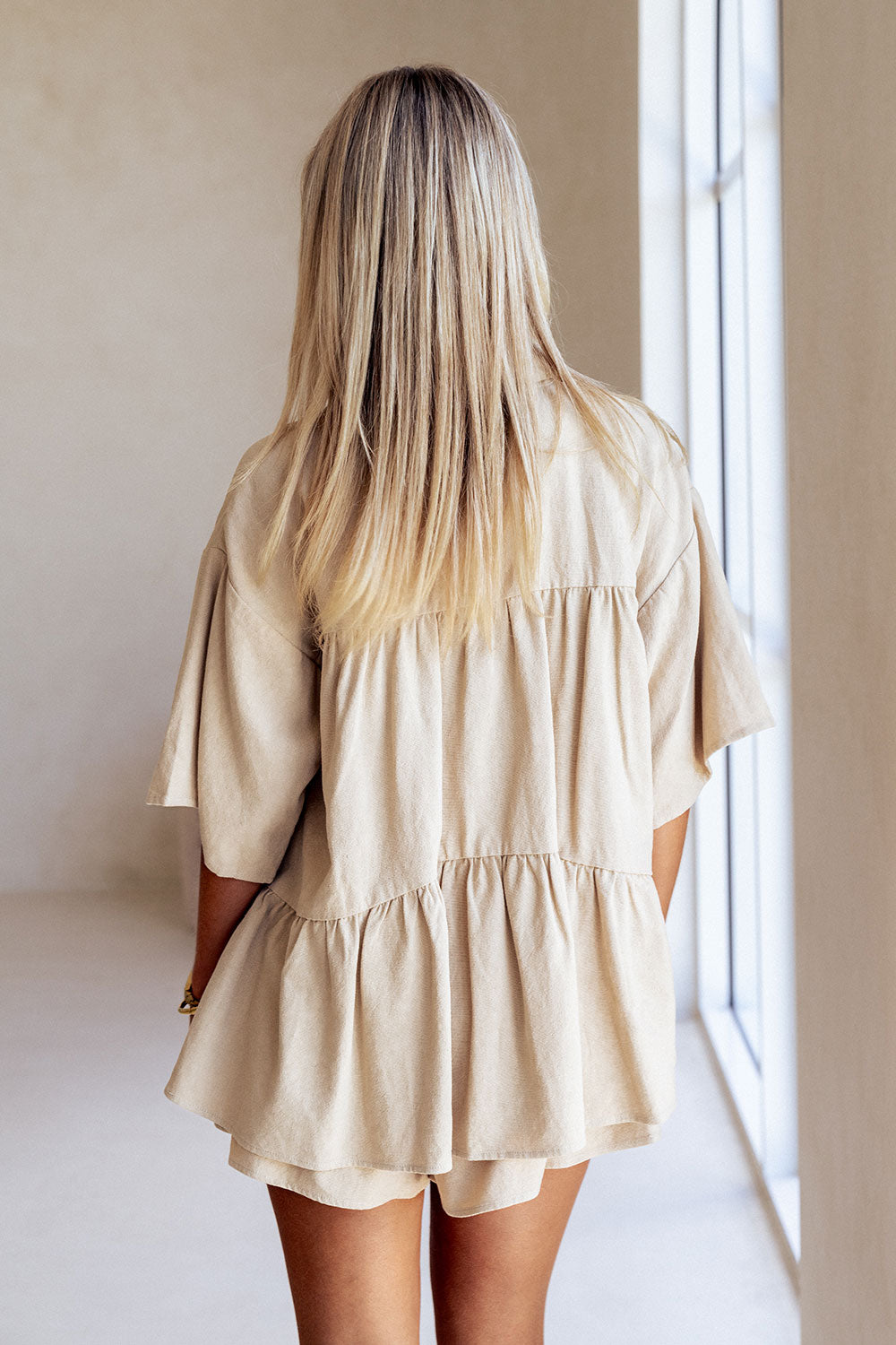SAMPLE-Luna Top - Beige