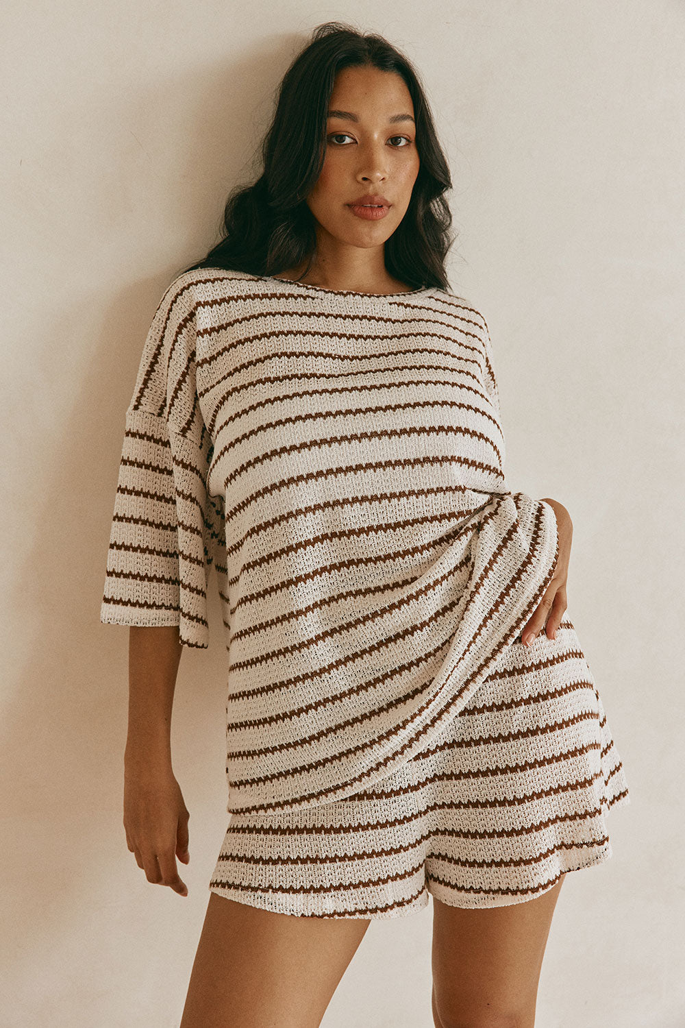 Wanderer Shorts - Chocolate Stripe