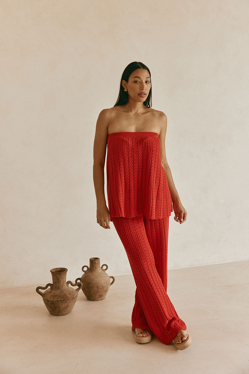Athena Pants - Red