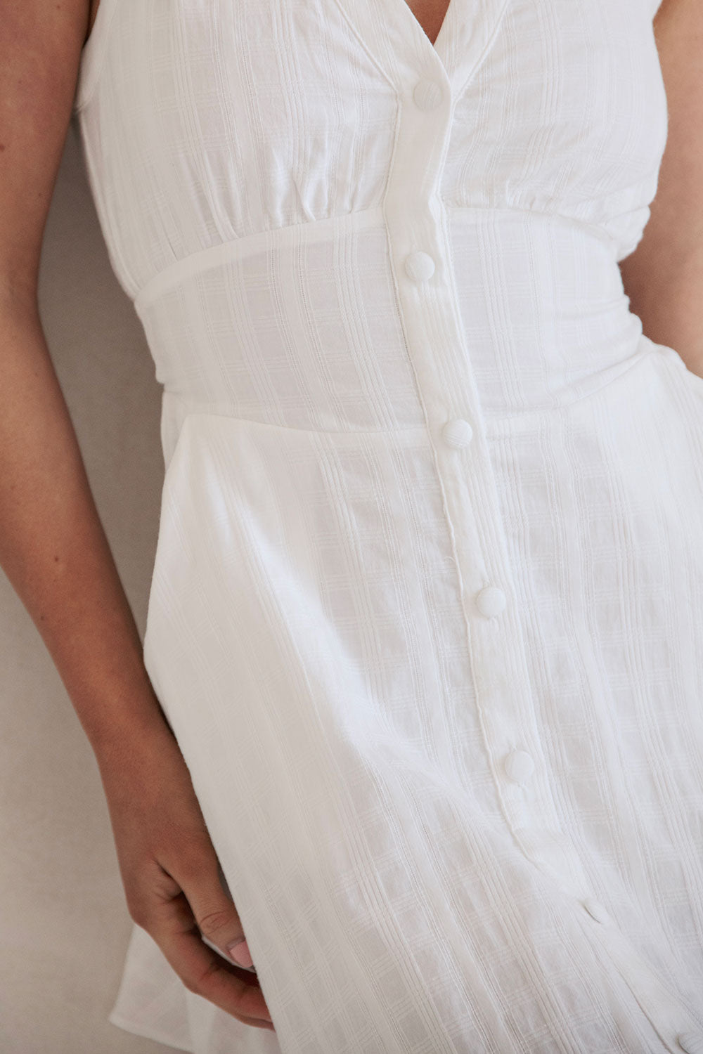 SAMPLE-Shaelagh Dress - White