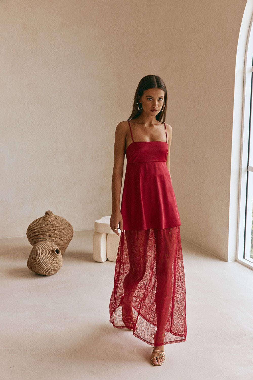 Dove Dress - Red