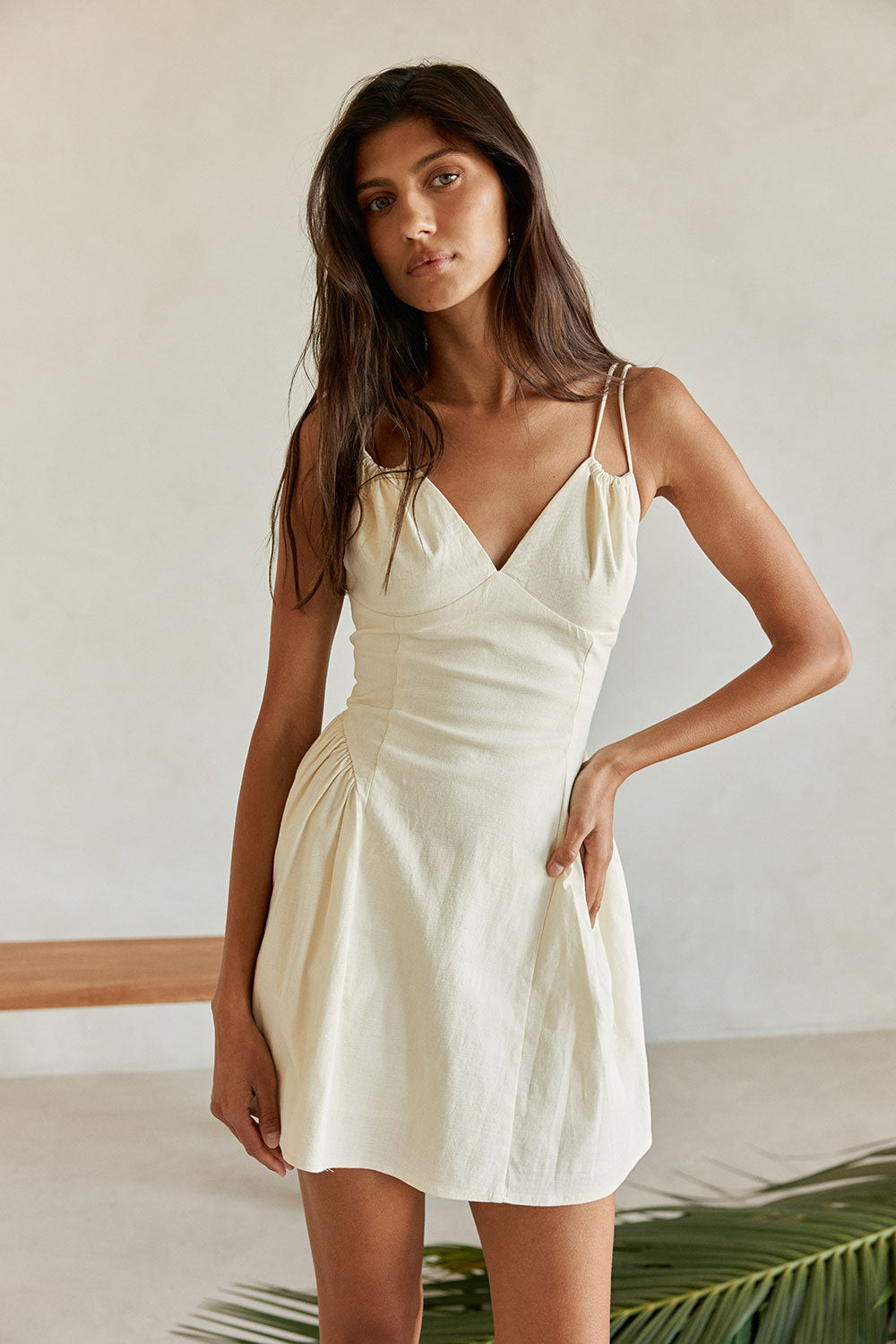 Jaelyn Dress - Cream