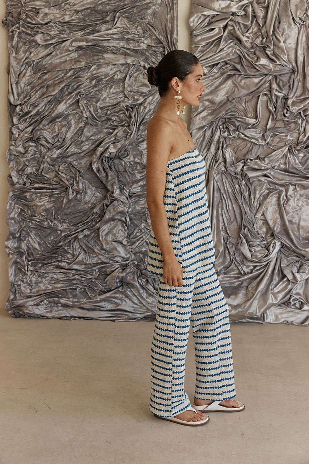 Cosmo Top - Jacquard Stripe
