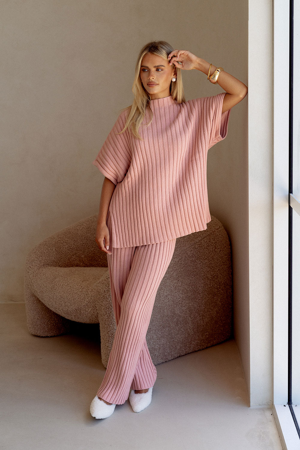Celine Top - Blush