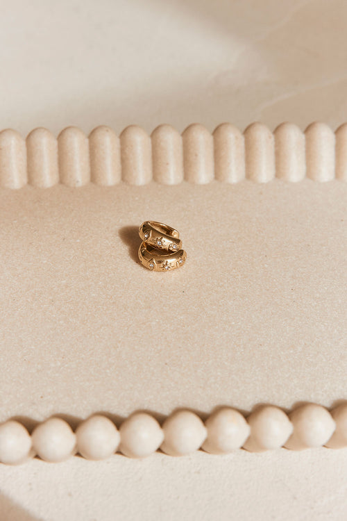 18K Aster Earrings