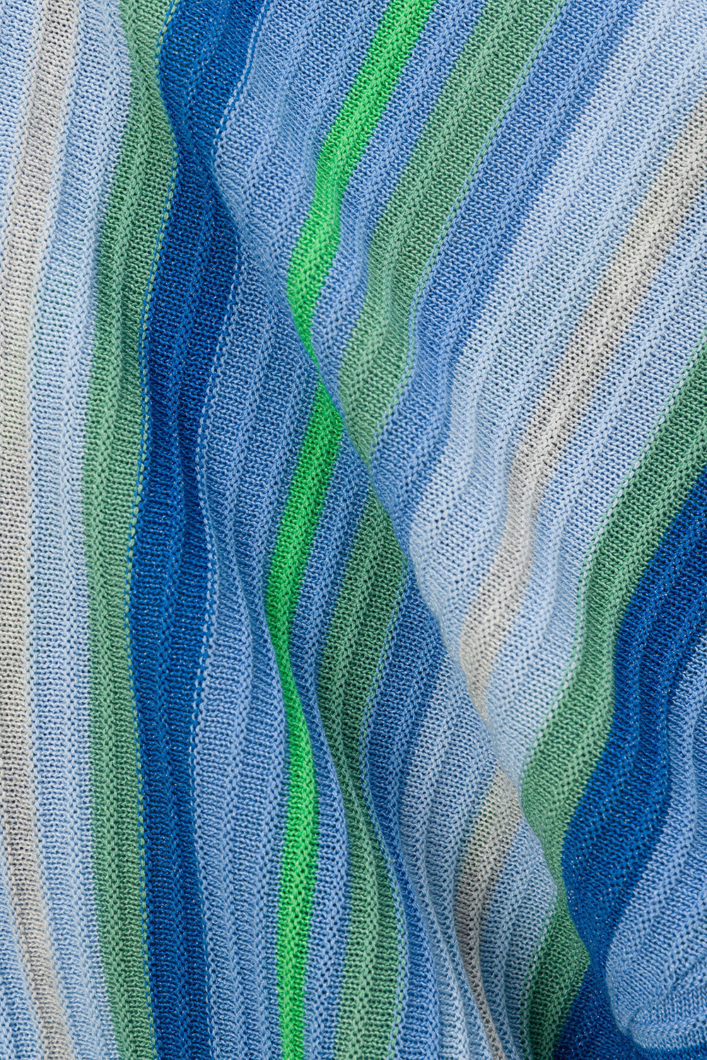Karmela Dress - Blue Stripe