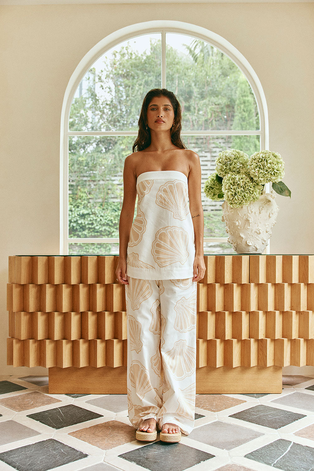 Bahari Top - Coastal Shell