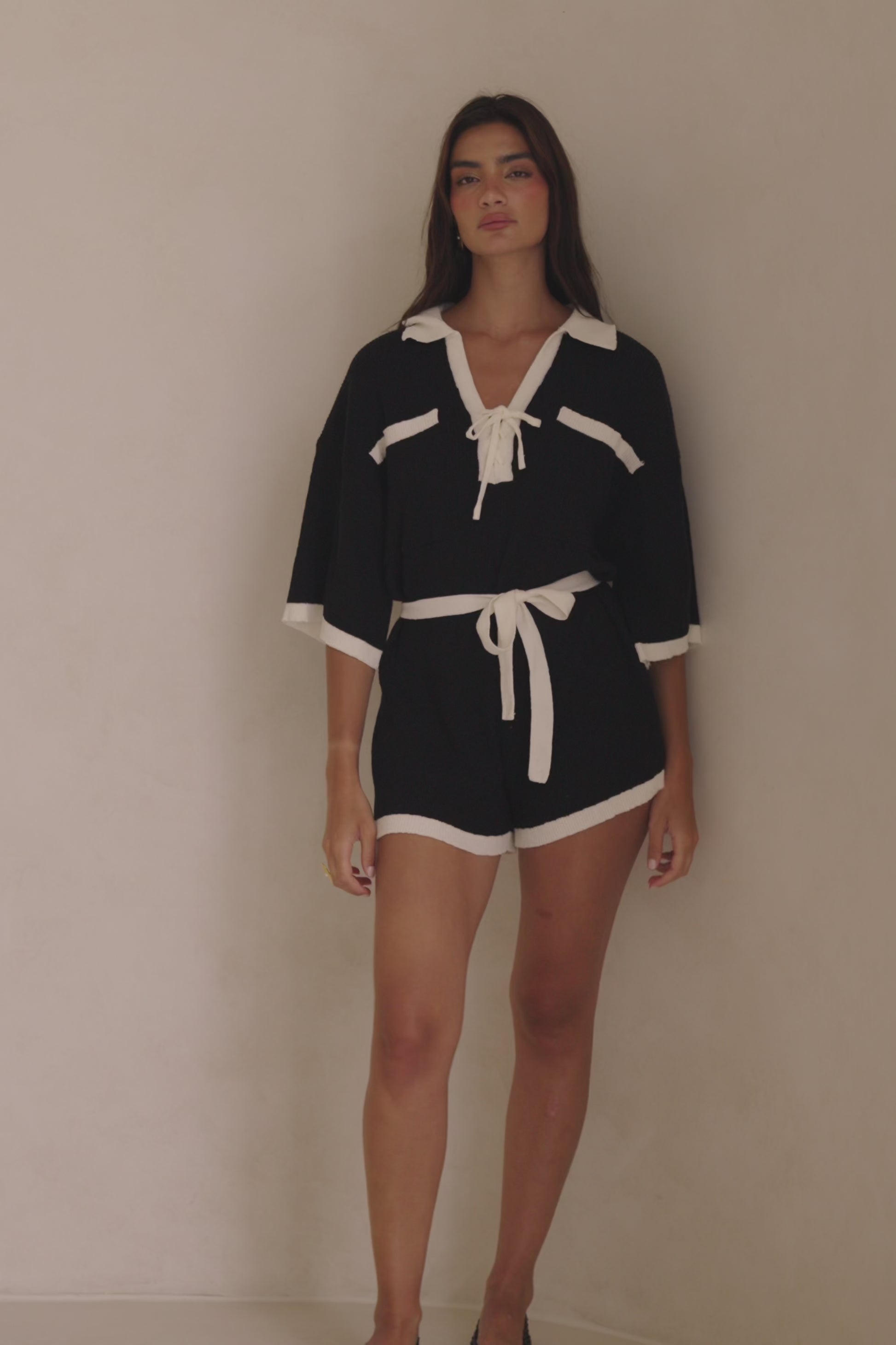 Sammi Playsuit - Black