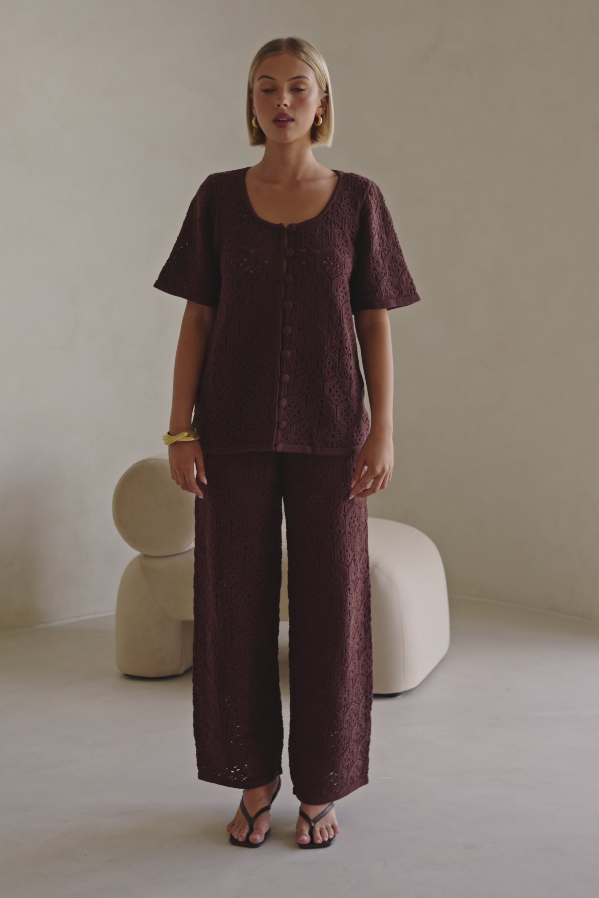 Umiko Top - Brown