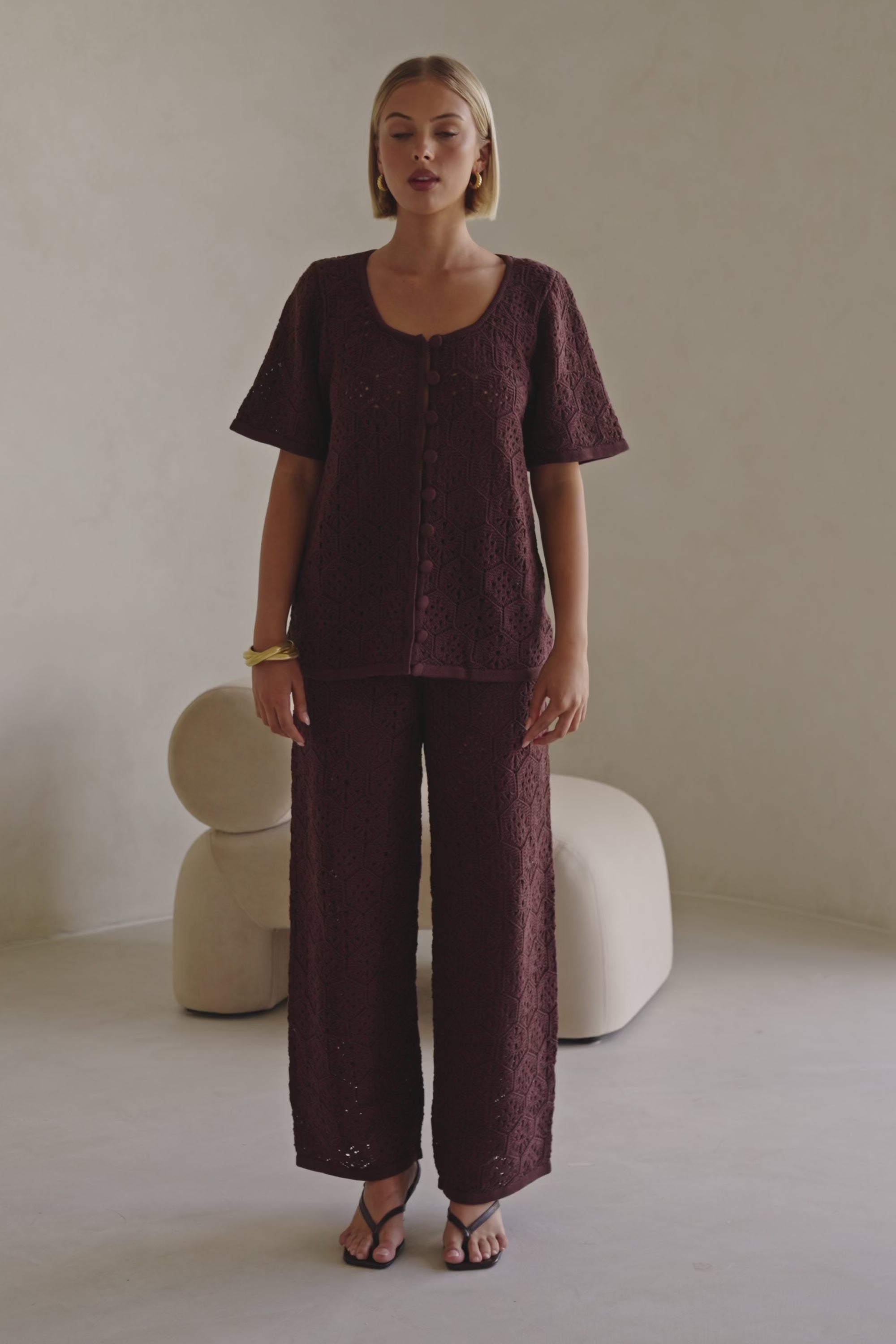 Umiko Top - Brown
