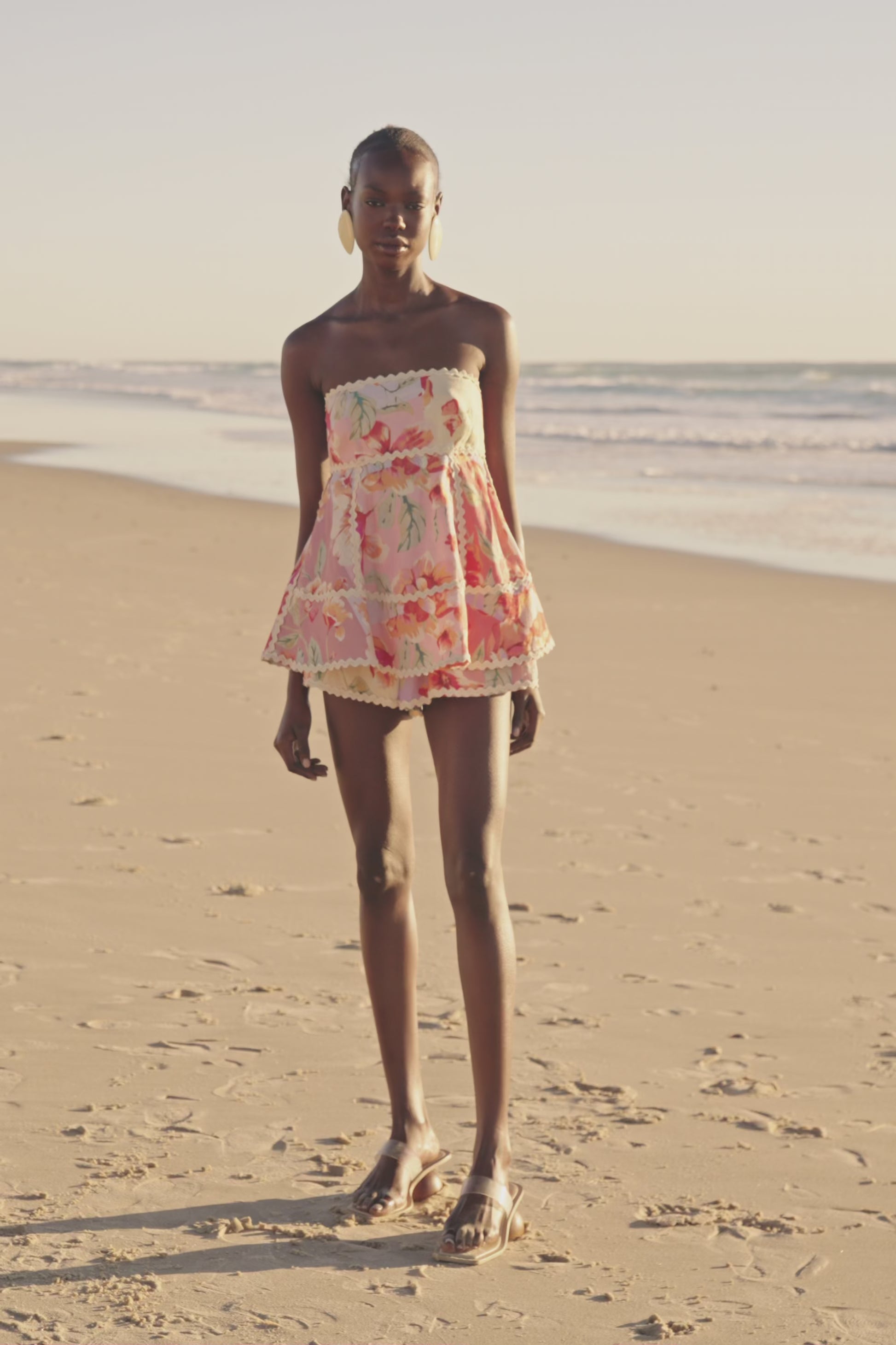 Hera Playsuit - Desert Rose