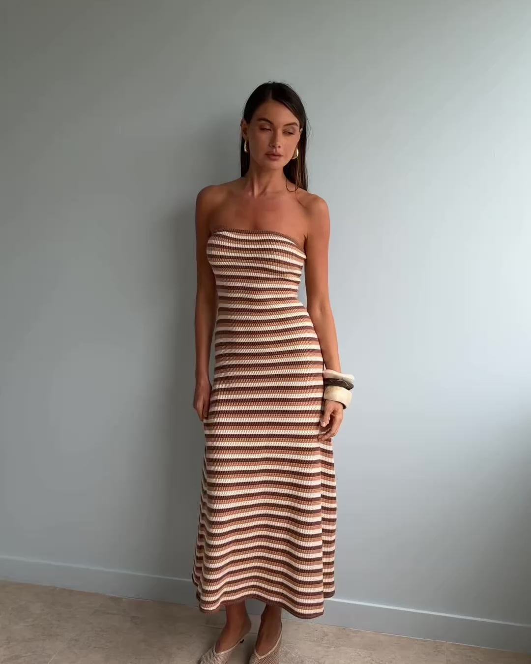 Anya Dress - Earth