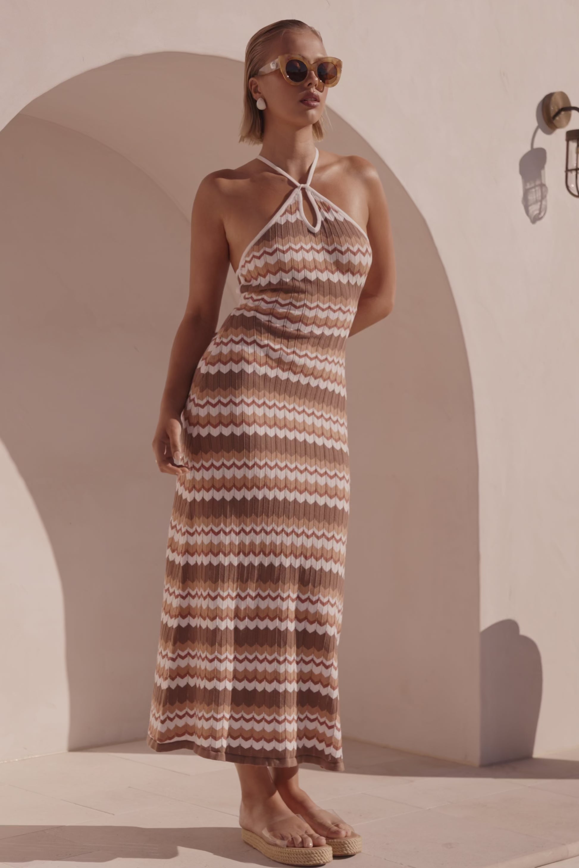 Bexley Dress - Tan