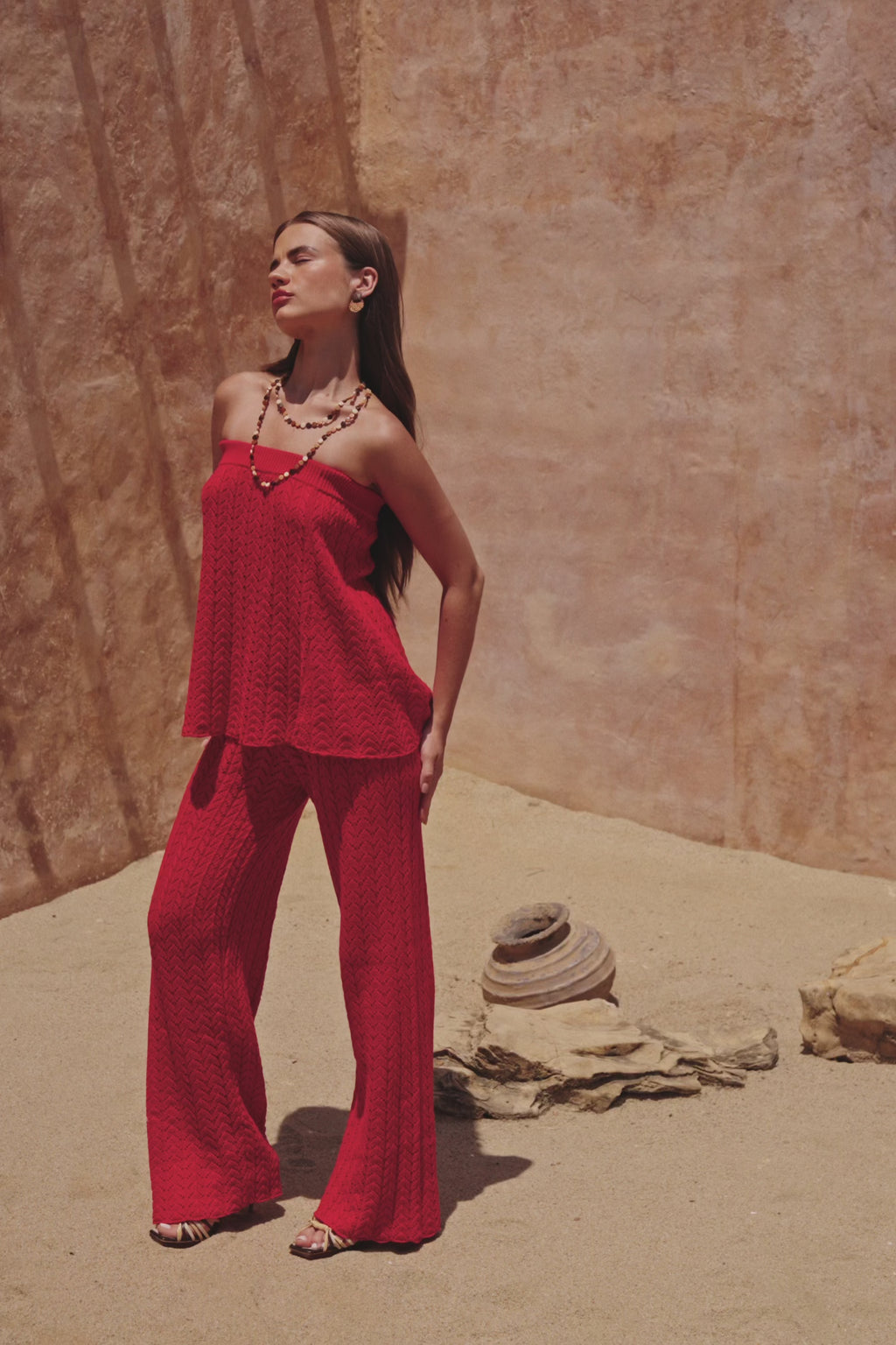 Athena Top - Red