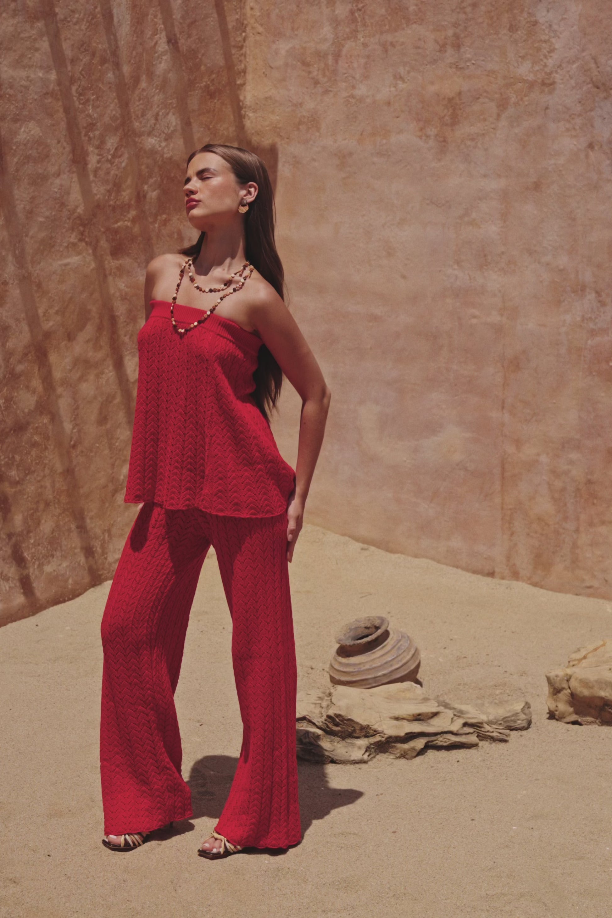Athena Top - Red