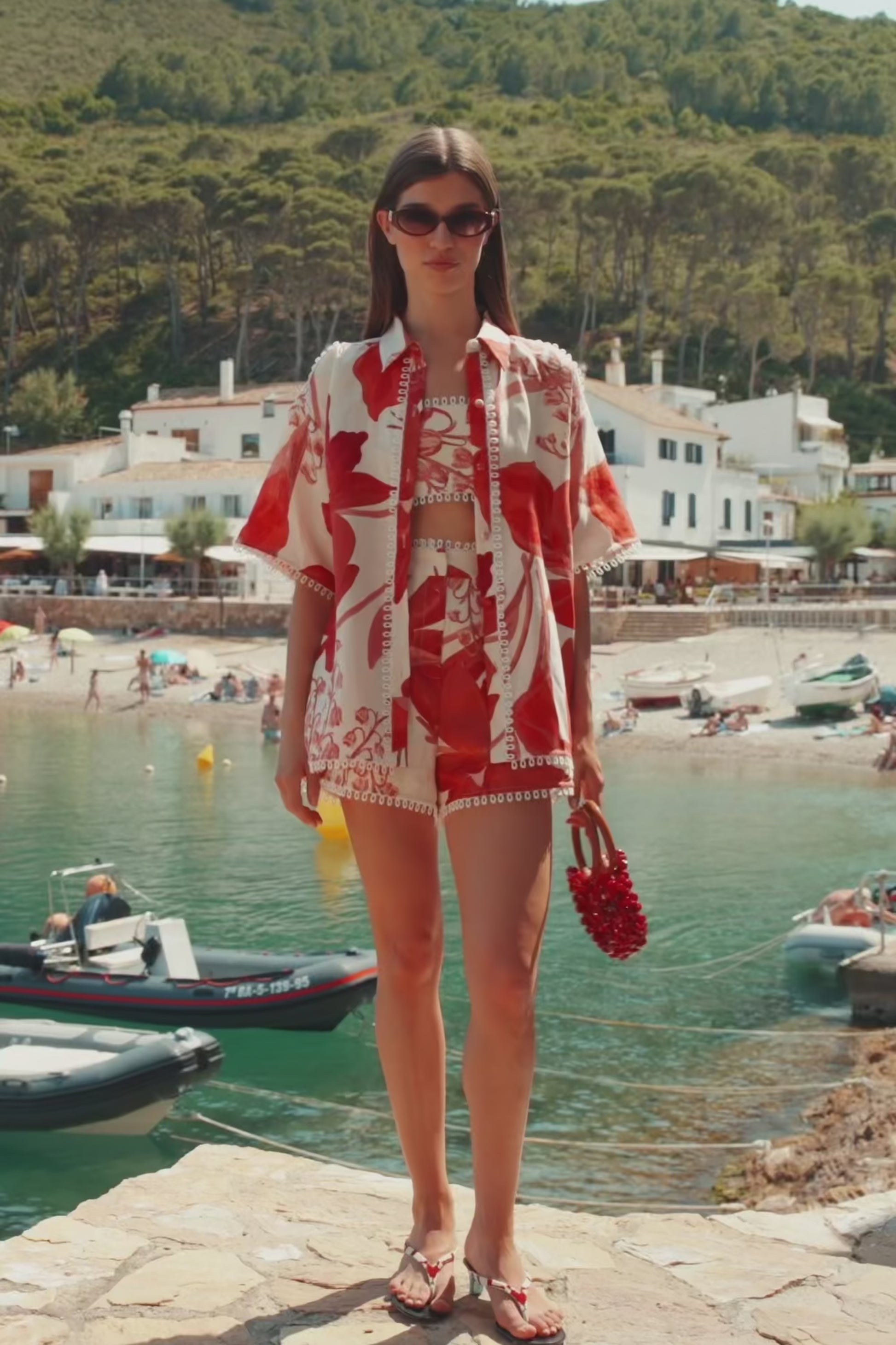 Lahlei Top - Calla Floral