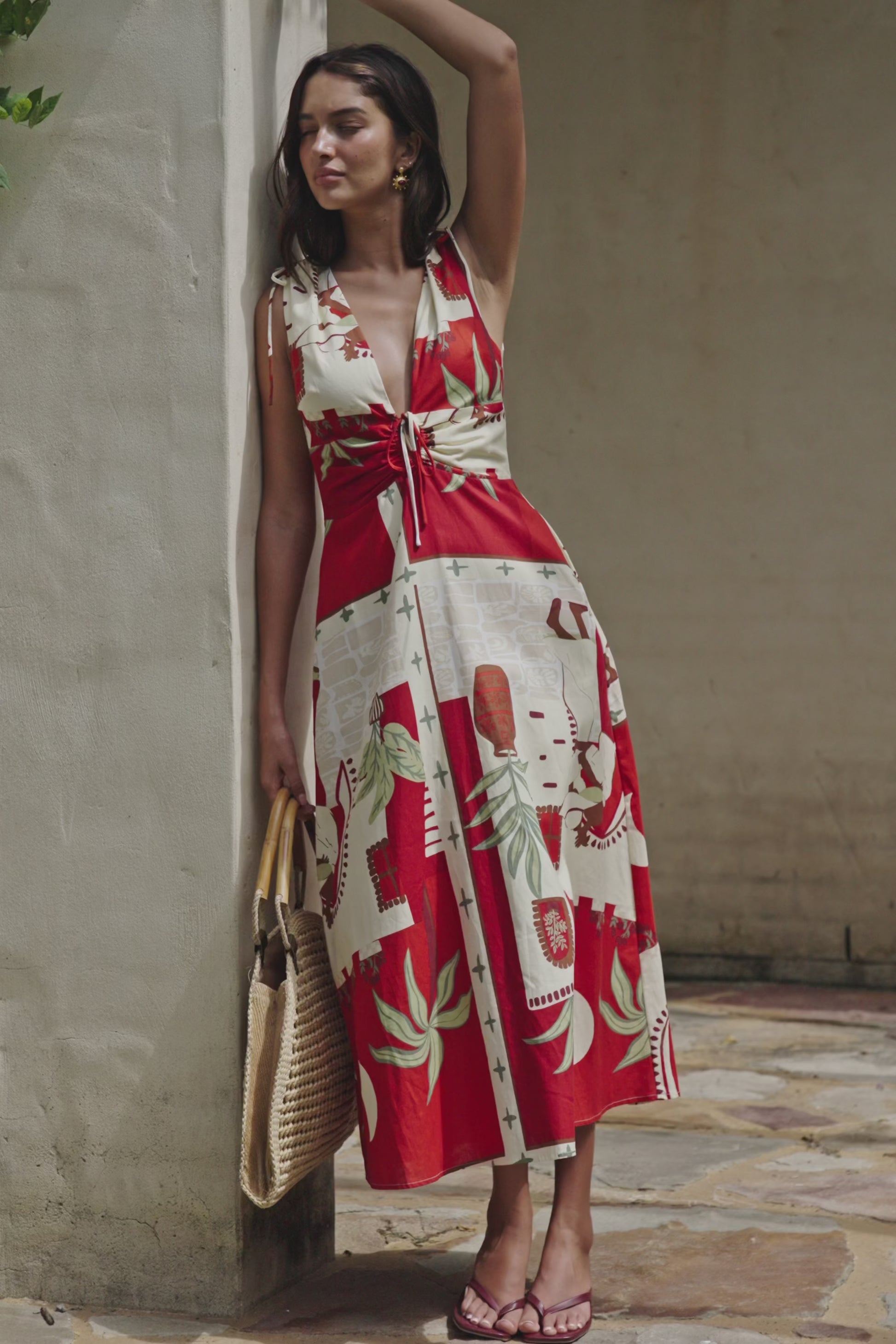 Mira Dress - Palma Vista