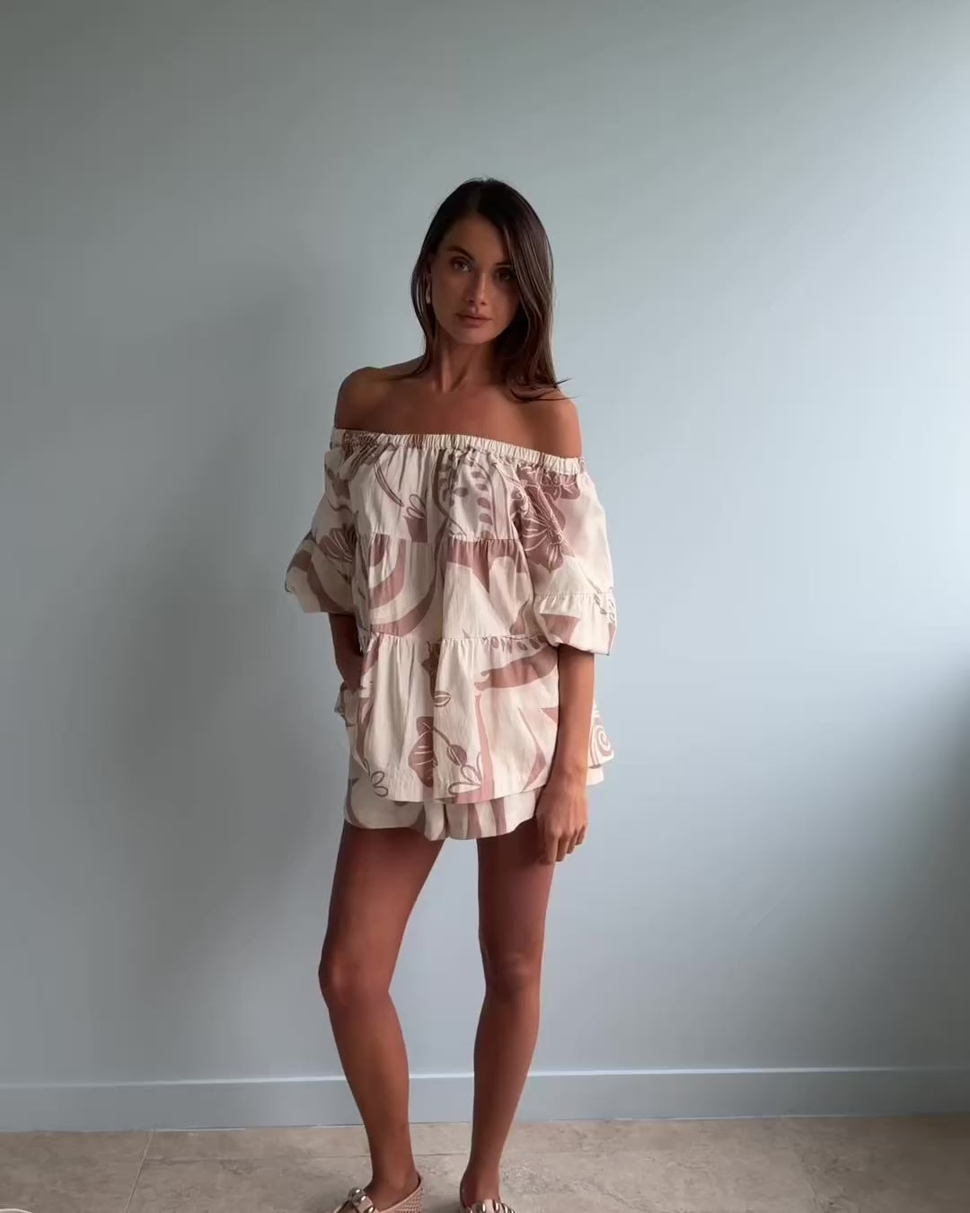 Adina Shorts - Paisley Sunset