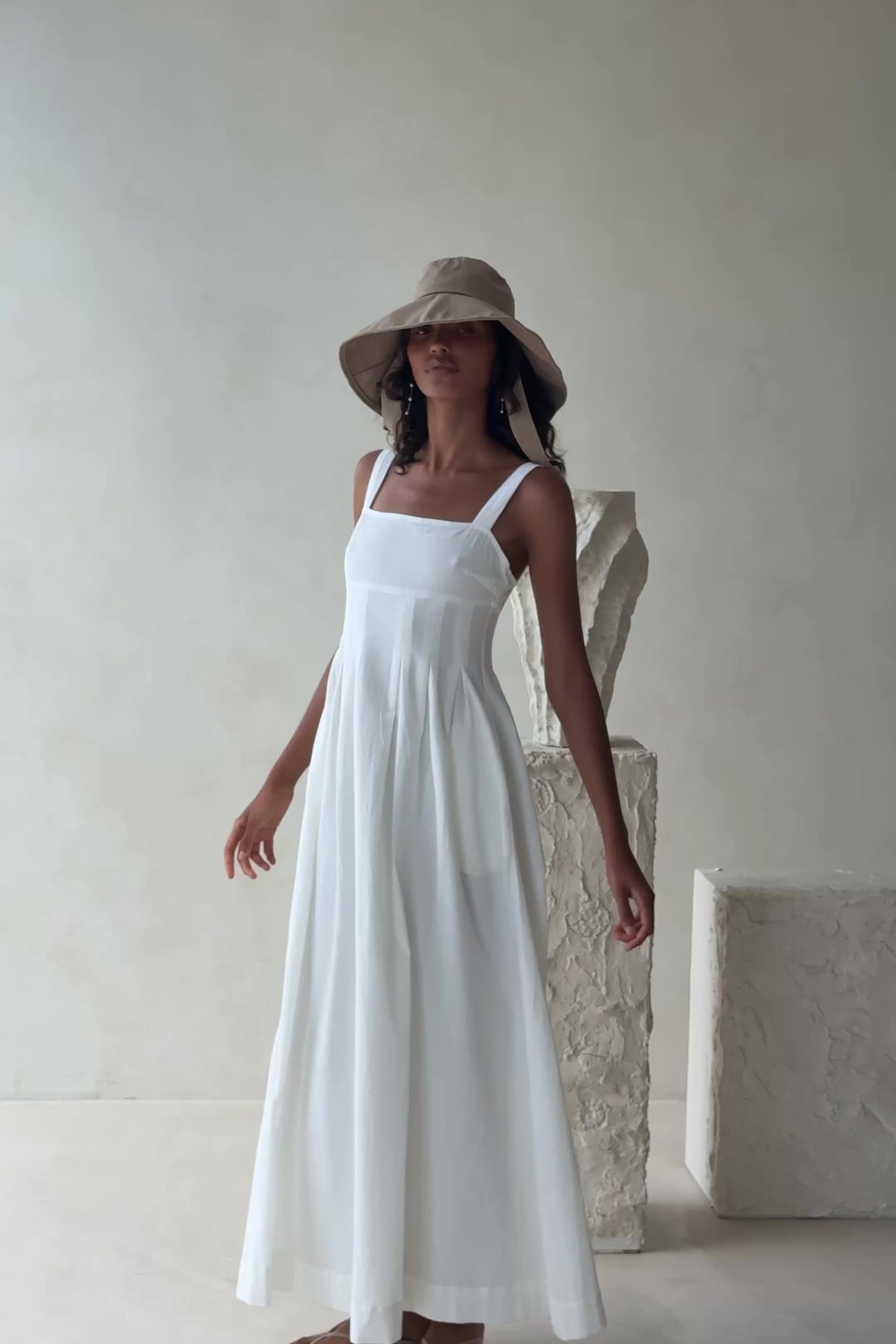 Flore Dress - White