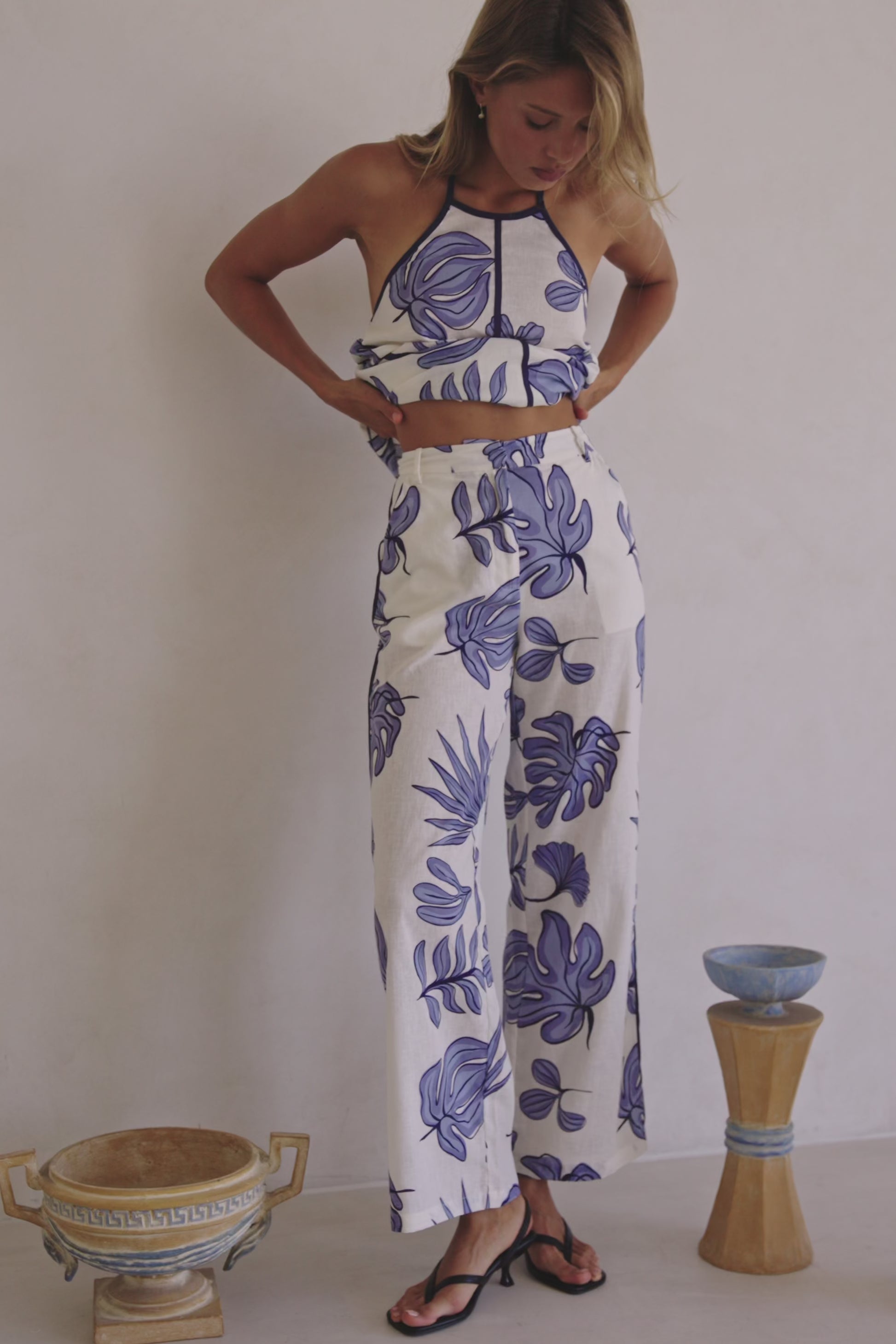 Saphira Pants - Phylida Azure