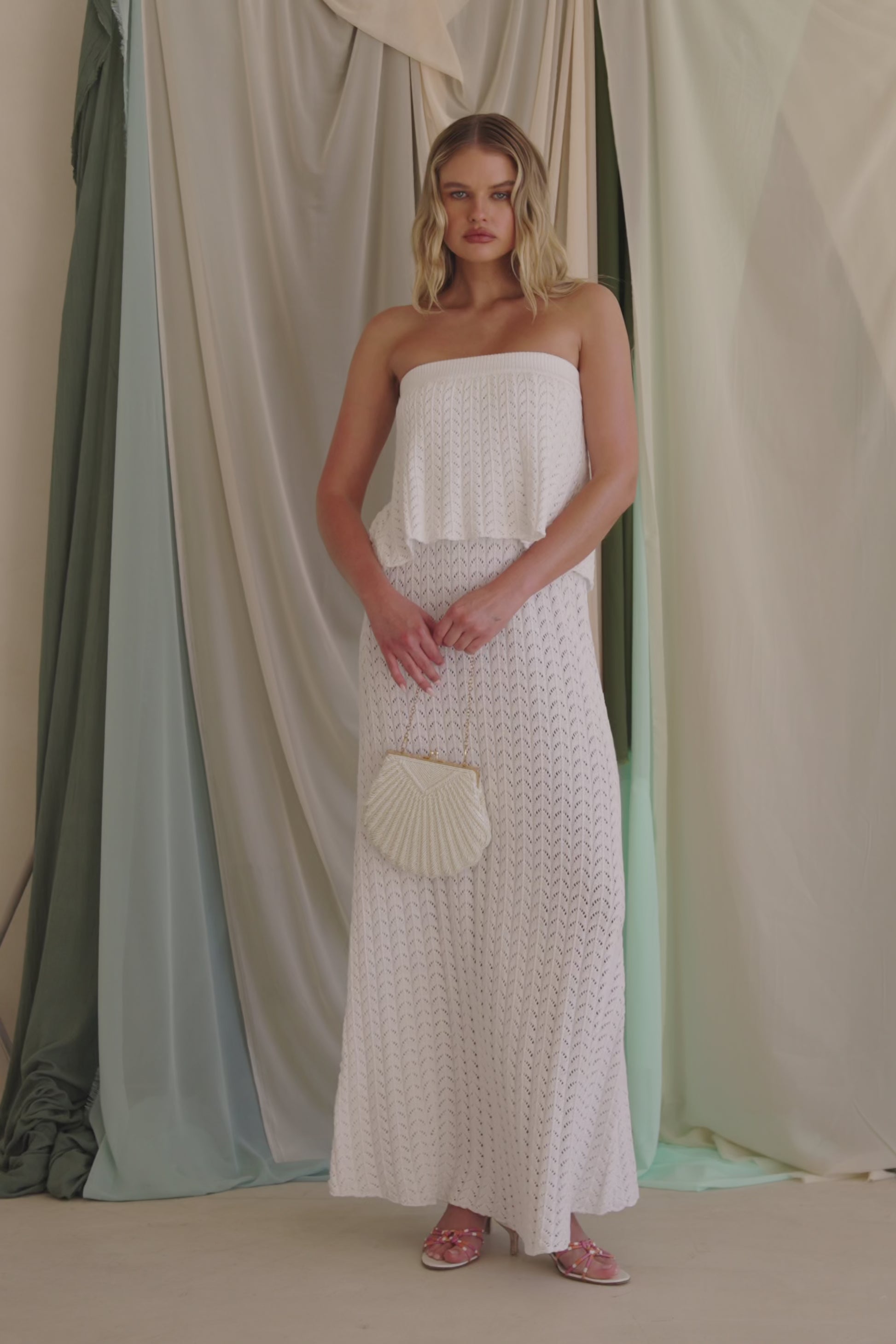 Maria Dress - White