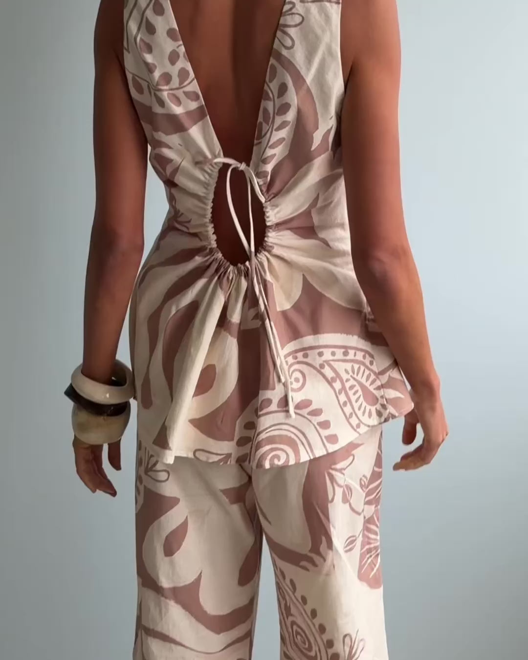 Emani Pants - Paisley Sunset