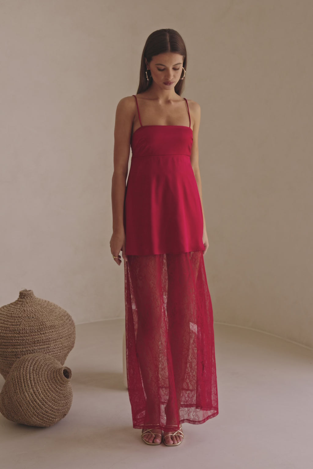 Dove Dress - Red