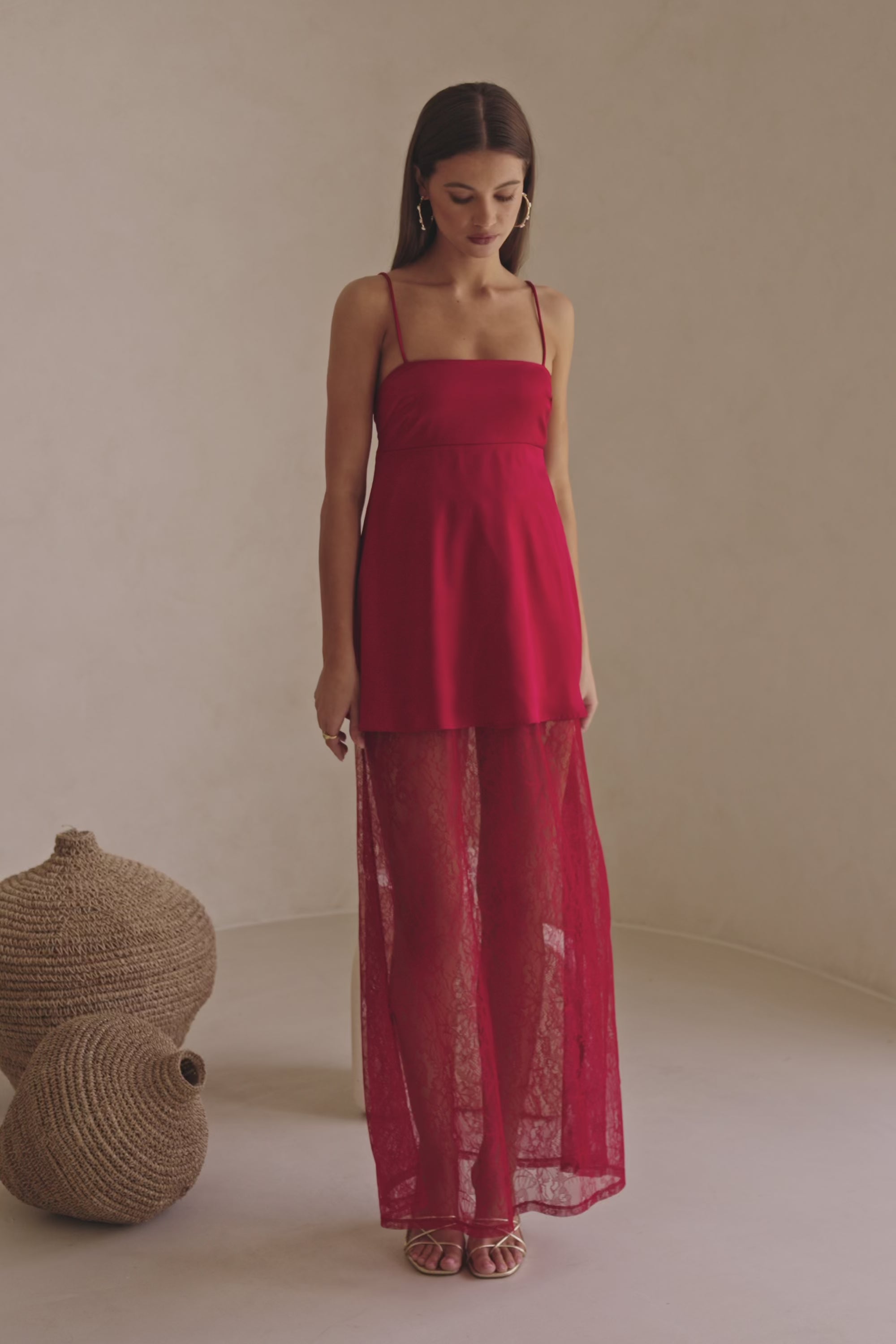 Dove Dress - Red