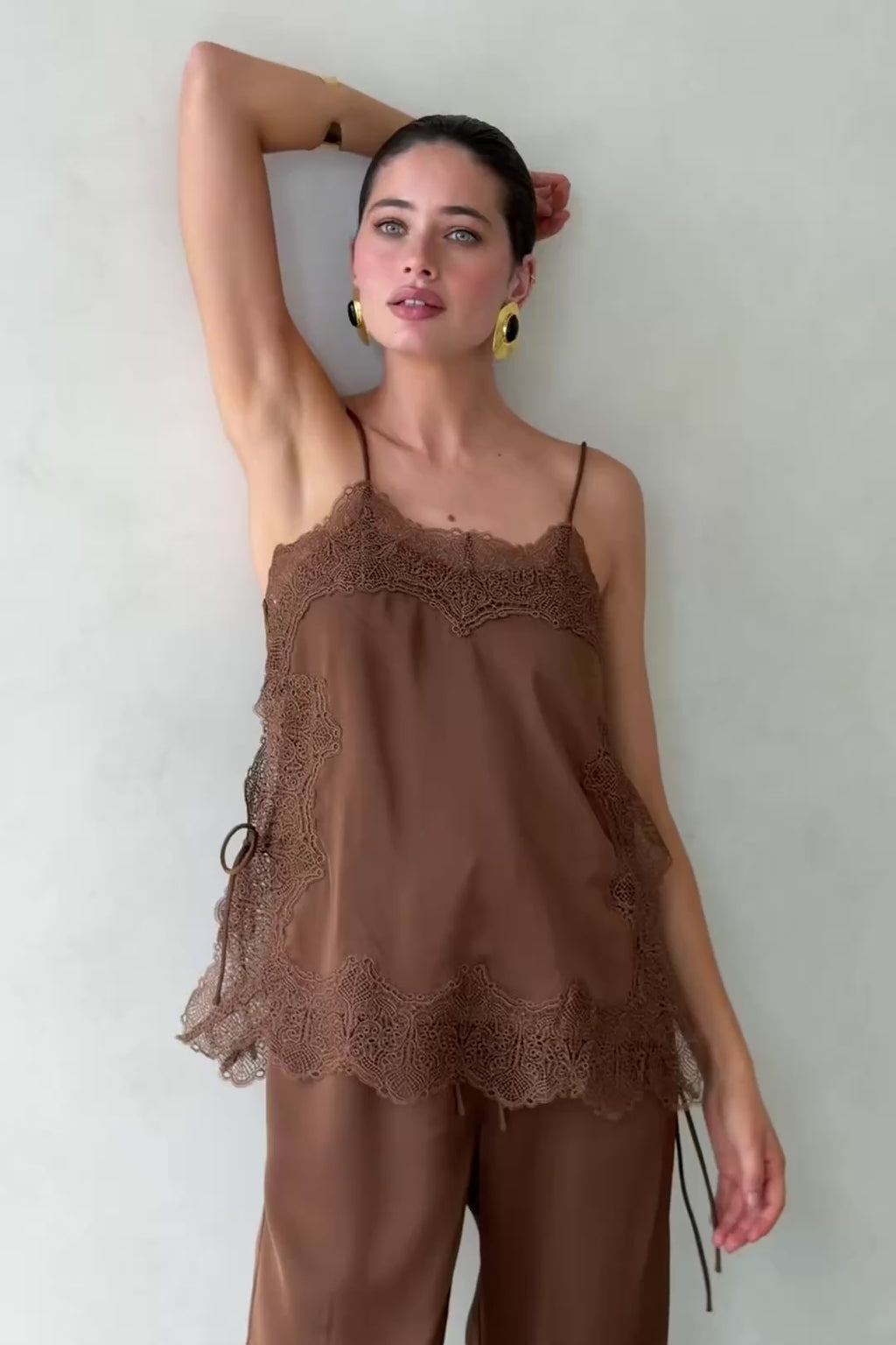 Amalia Top - Chocolate