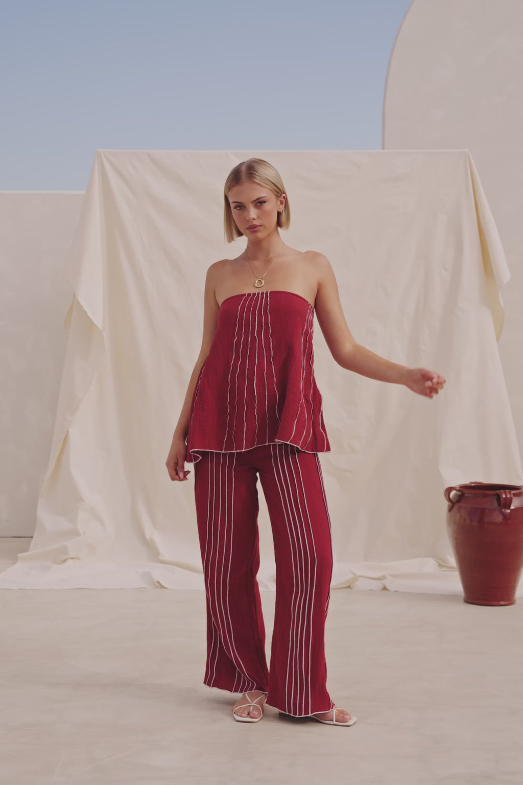 Emilia Top - Merlot