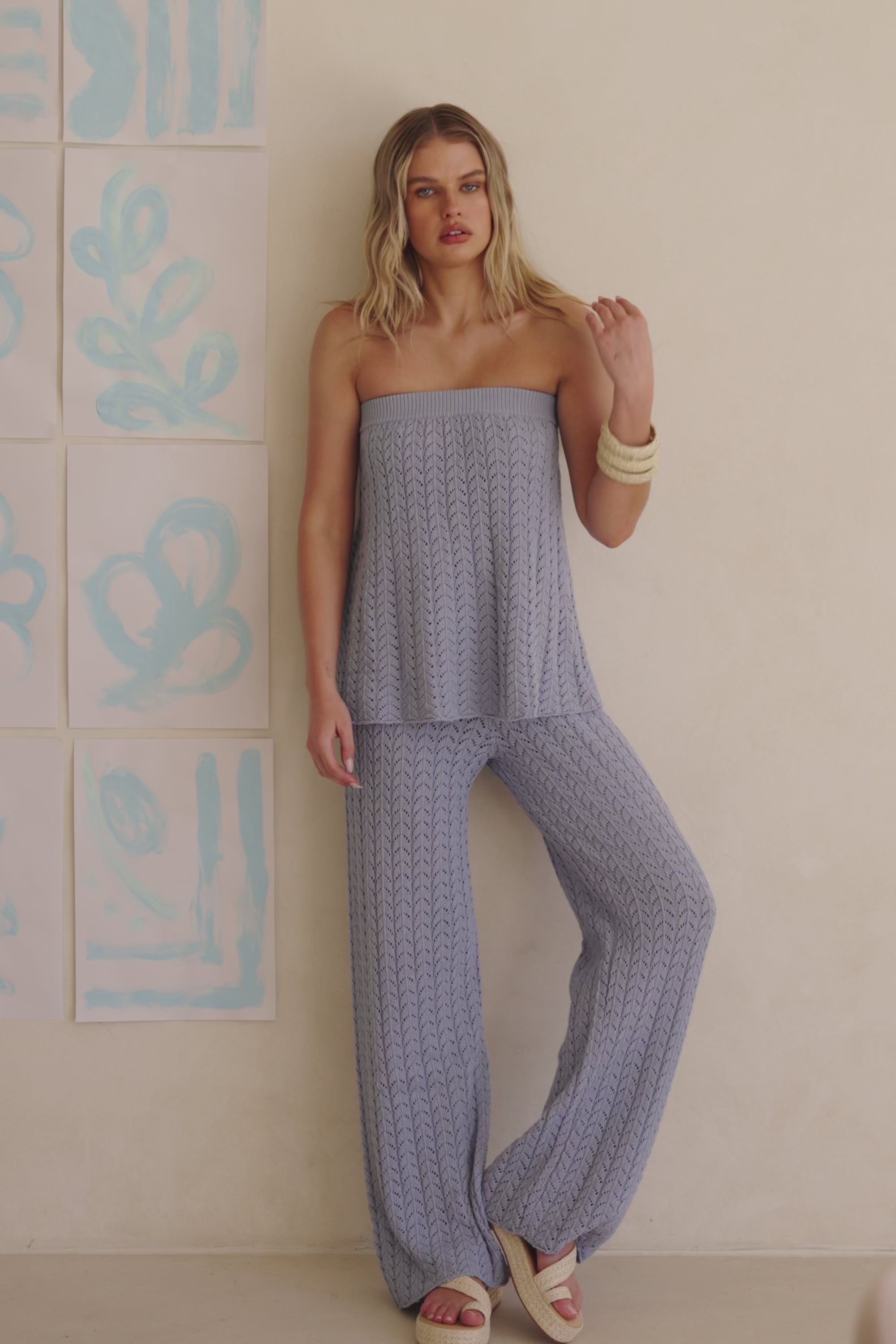 Athena Top - Blue
